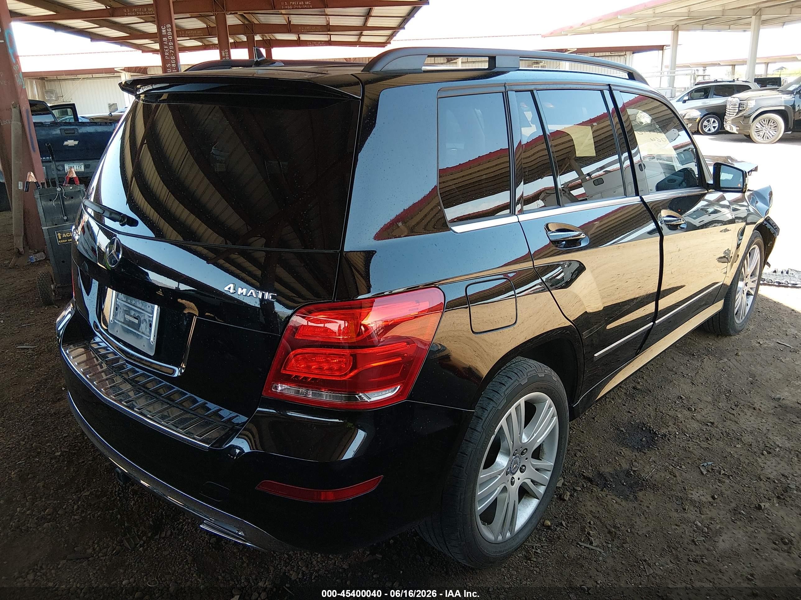 2015 Mercedes-benz Glk 350 4matic Black vin: WDCGG8JB0FG349064