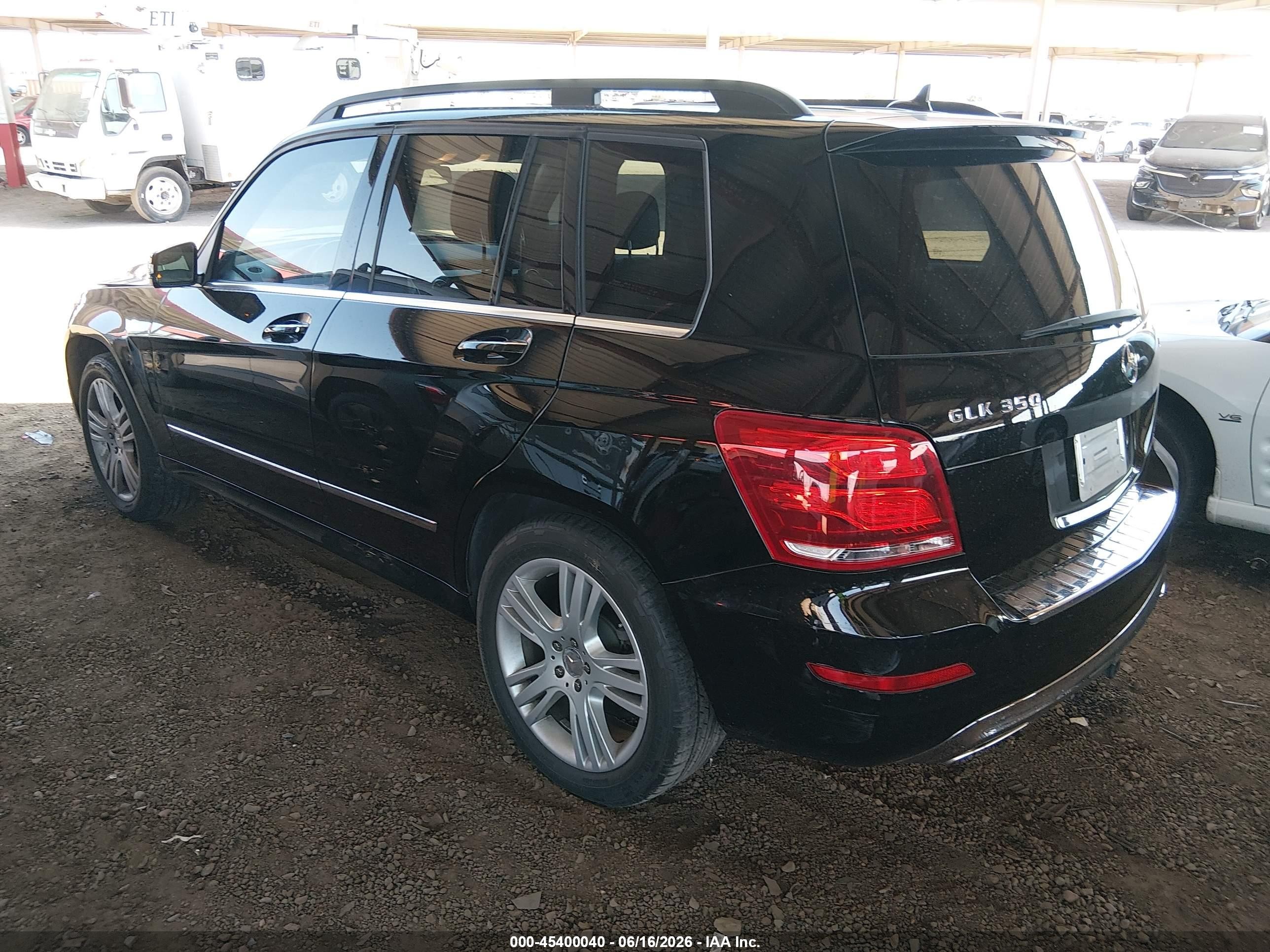 2015 Mercedes-benz Glk 350 4matic Black vin: WDCGG8JB0FG349064