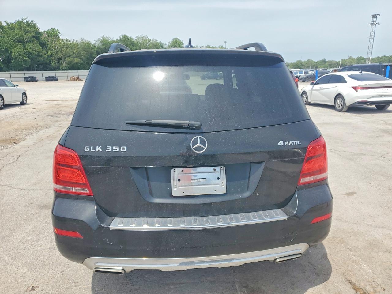 2015 Mercedes-benz Glk 350 4matic Black vin: WDCGG8JB0FG355527