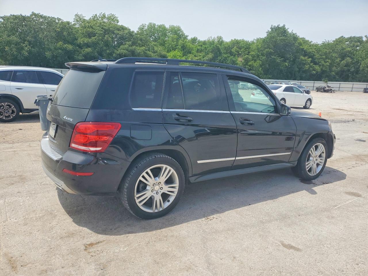 2015 Mercedes-benz Glk 350 4matic Black vin: WDCGG8JB0FG355527