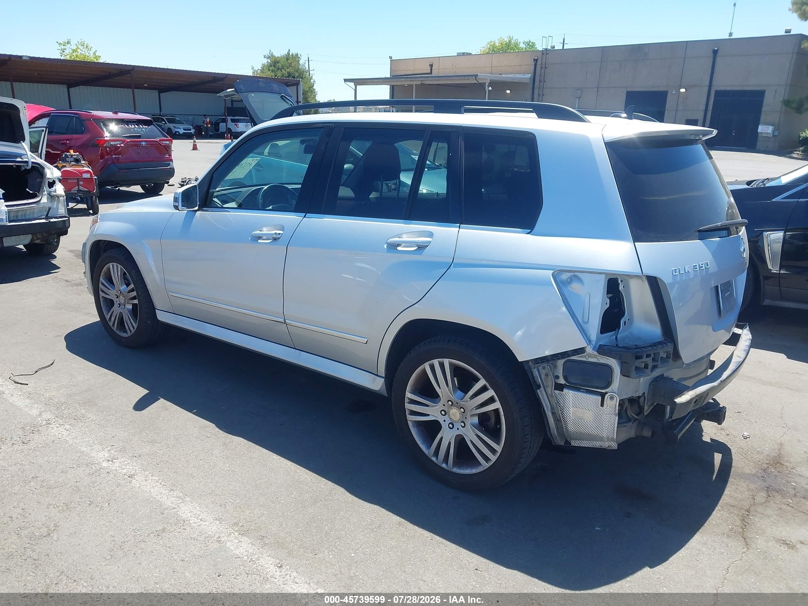 2015 Mercedes-benz Glk 350 4matic Silver vin: WDCGG8JB0FG427133