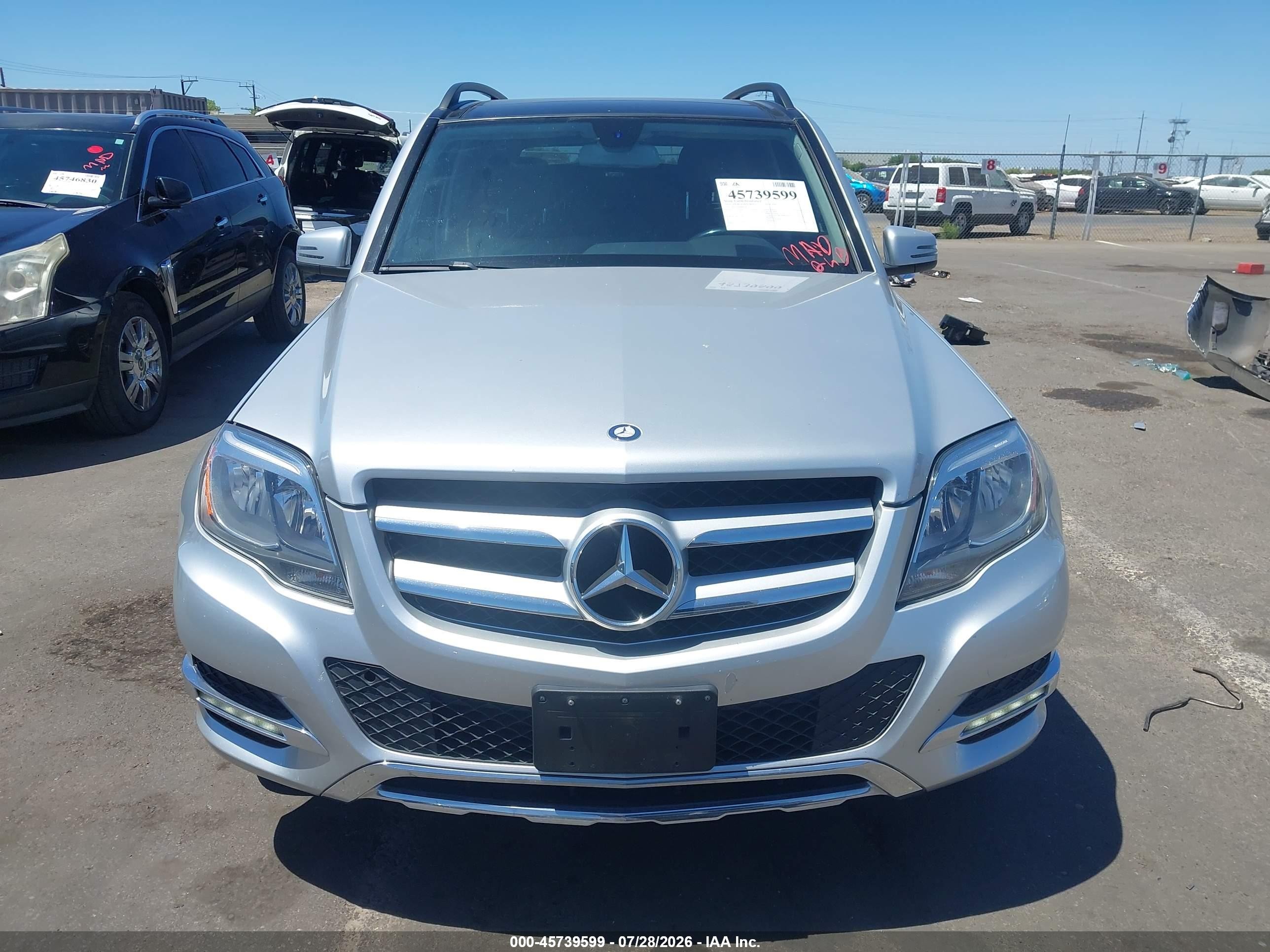 2015 Mercedes-benz Glk 350 4matic Silver vin: WDCGG8JB0FG427133
