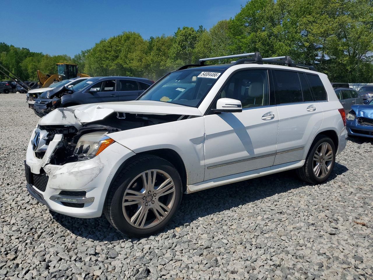 2015 Mercedes-benz Glk 350 4matic White vin: WDCGG8JB0FG434616