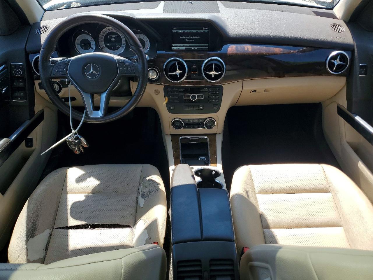 2015 Mercedes-benz Glk 350 4matic White vin: WDCGG8JB0FG434616
