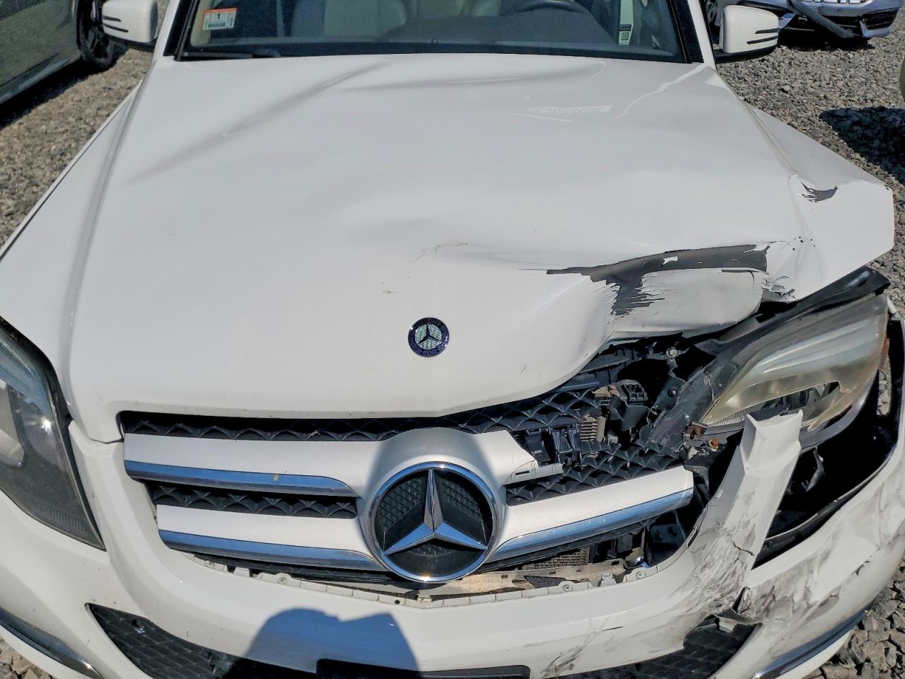 2015 Mercedes-benz Glk 350 4matic White vin: WDCGG8JB0FG434616