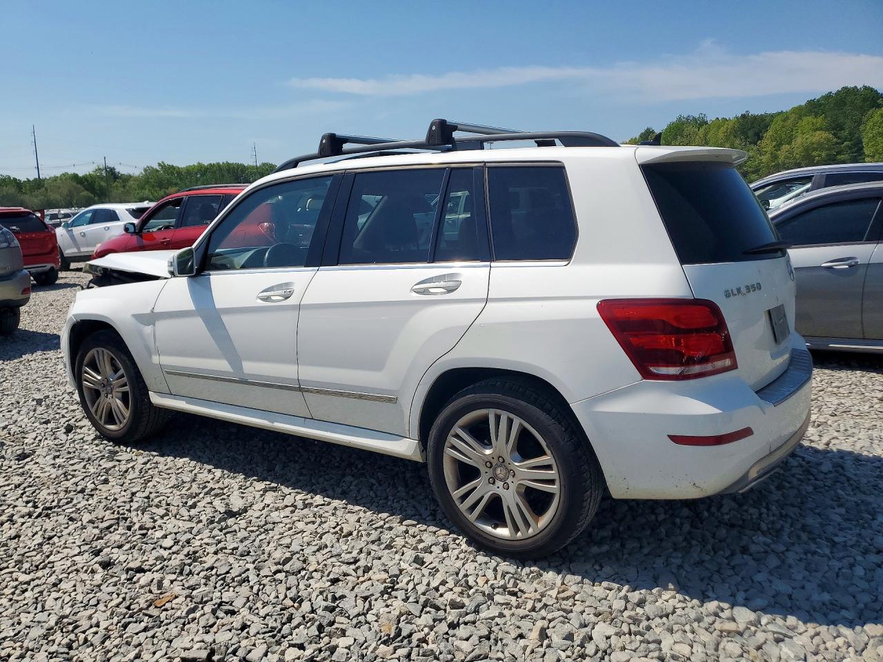 2015 Mercedes-benz Glk 350 4matic White vin: WDCGG8JB0FG434616