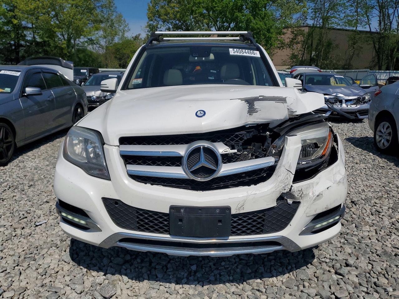2015 Mercedes-benz Glk 350 4matic White vin: WDCGG8JB0FG434616
