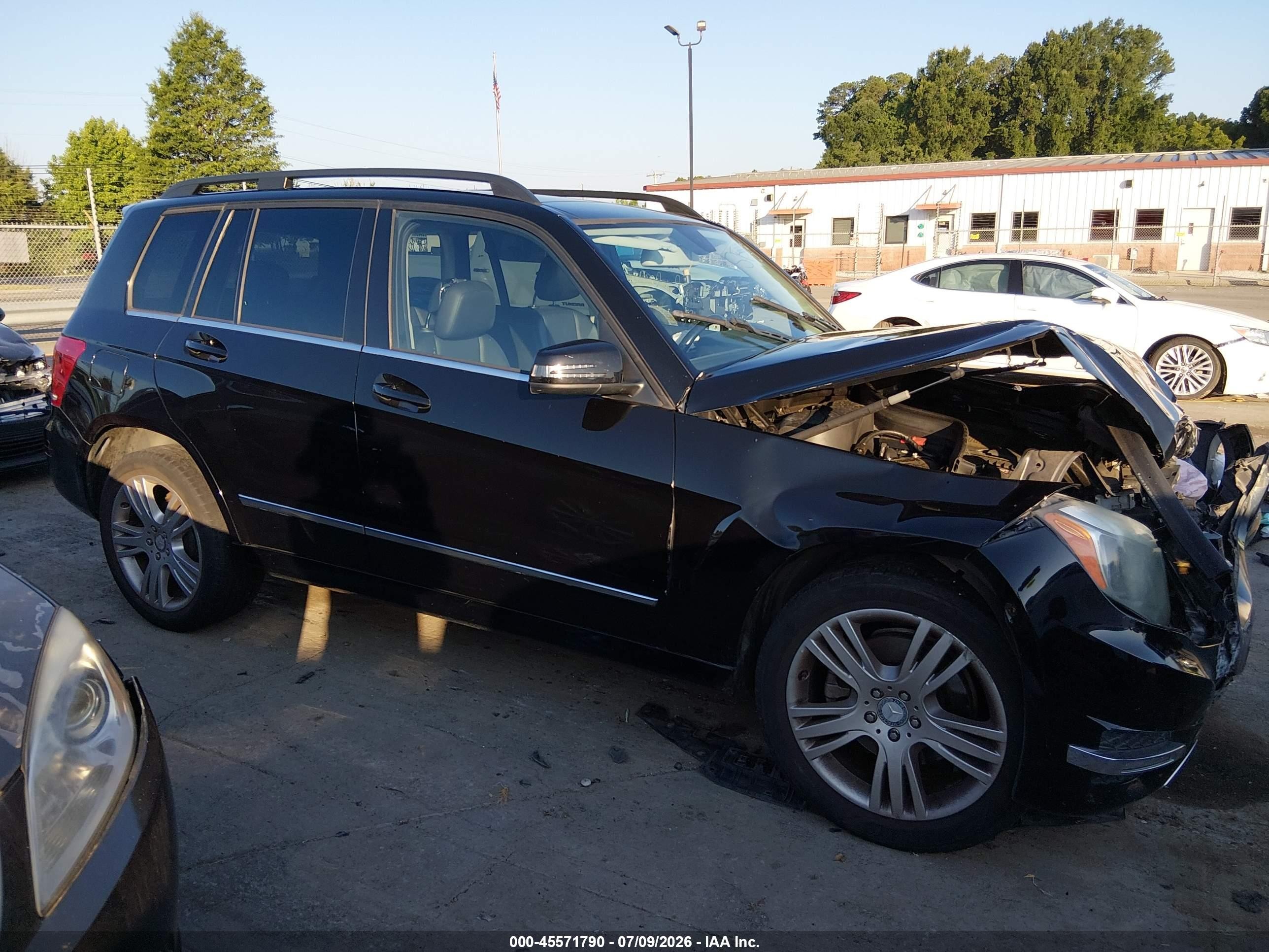 2015 Mercedes-benz Glk 350 4matic Black vin: WDCGG8JB0FG440013