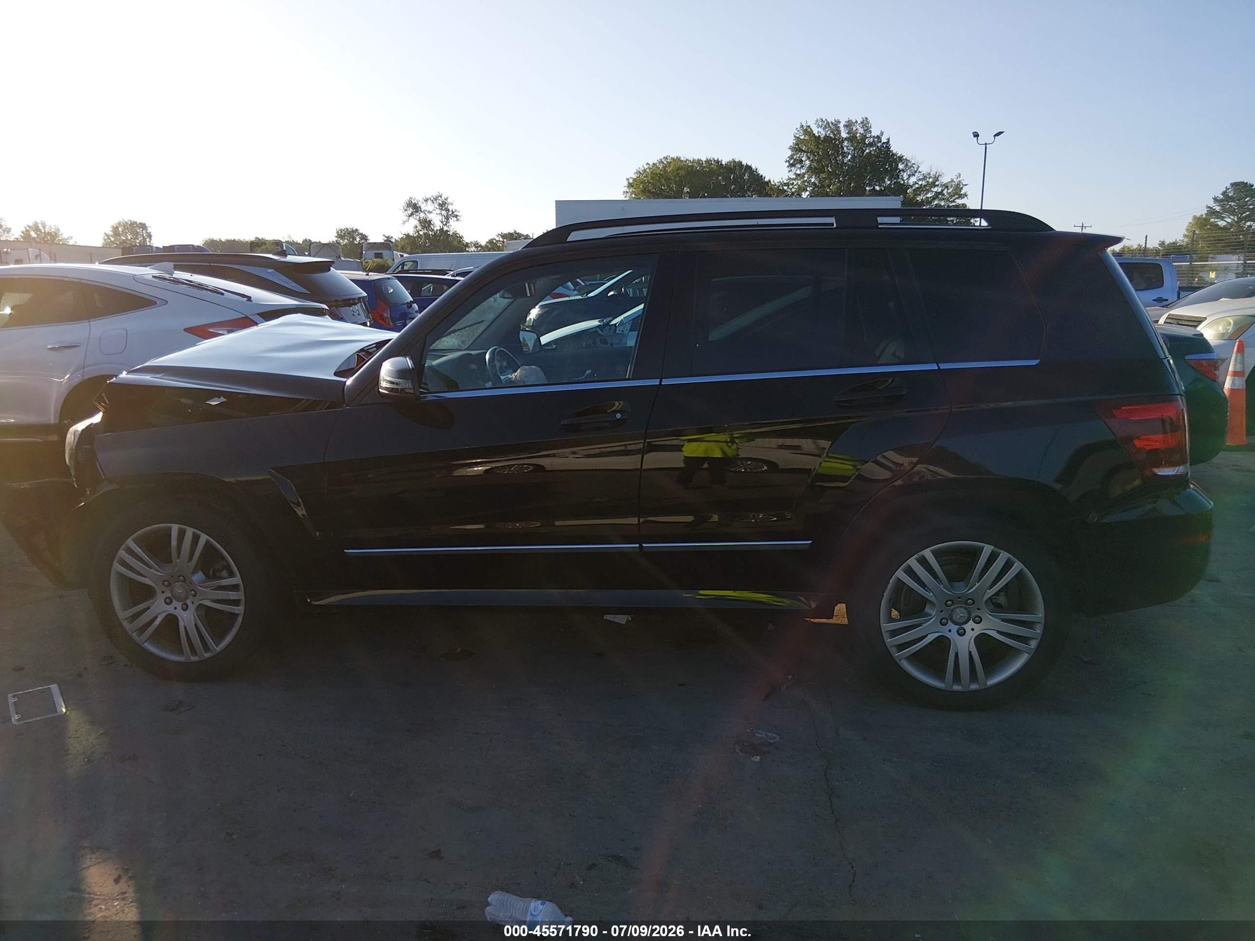 2015 Mercedes-benz Glk 350 4matic Black vin: WDCGG8JB0FG440013