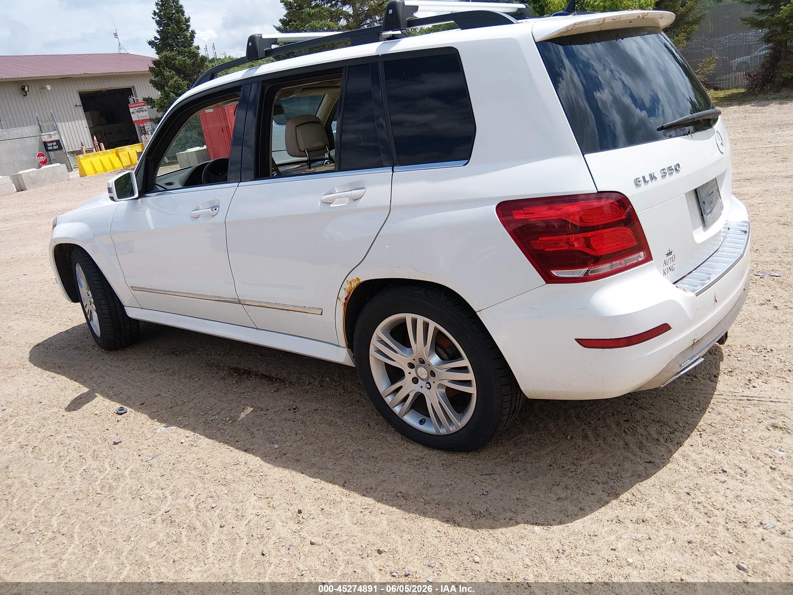 2013 Mercedes-benz Glk 350 4matic White vin: WDCGG8JB1DF983910