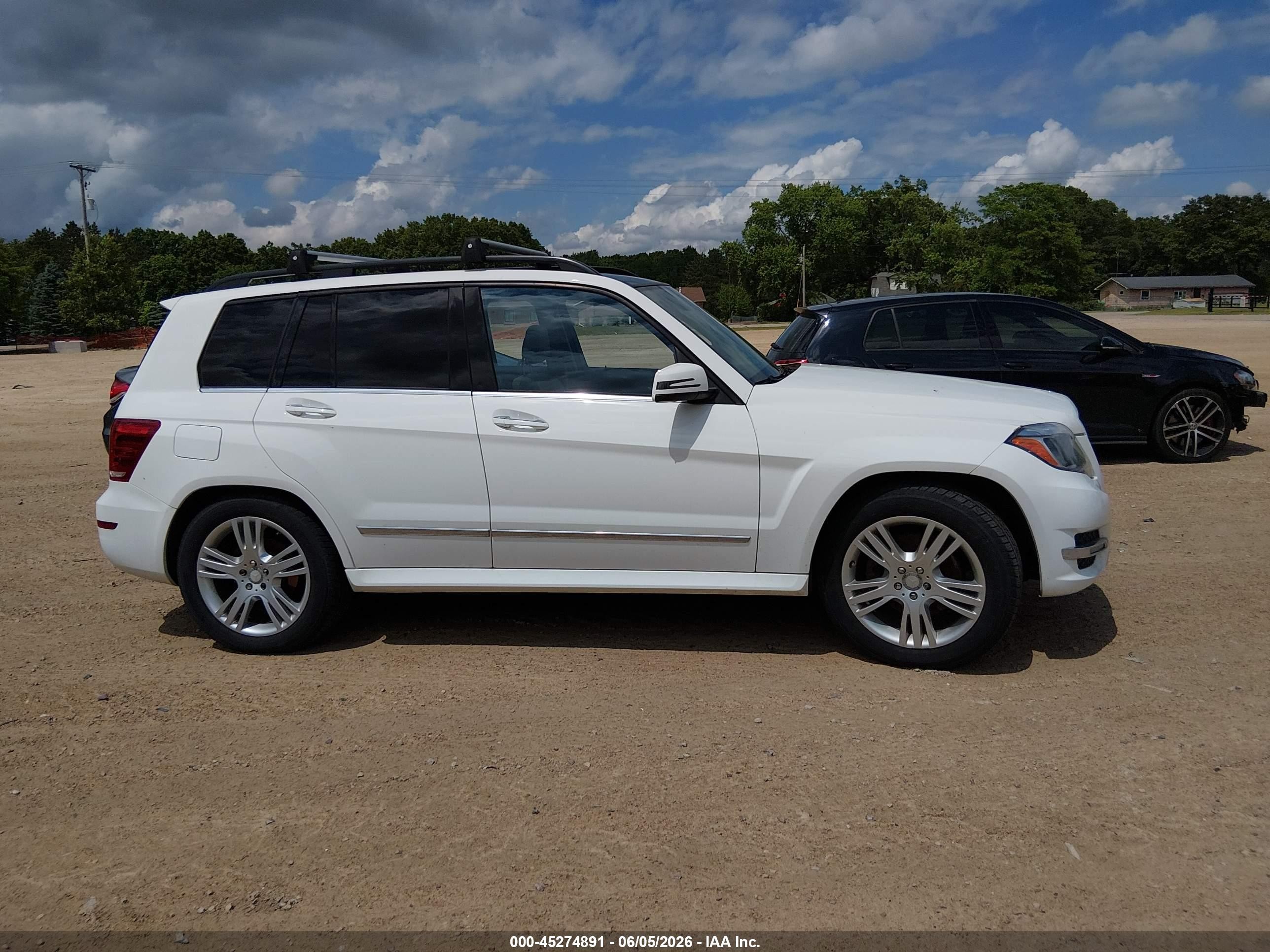 2013 Mercedes-benz Glk 350 4matic White vin: WDCGG8JB1DF983910