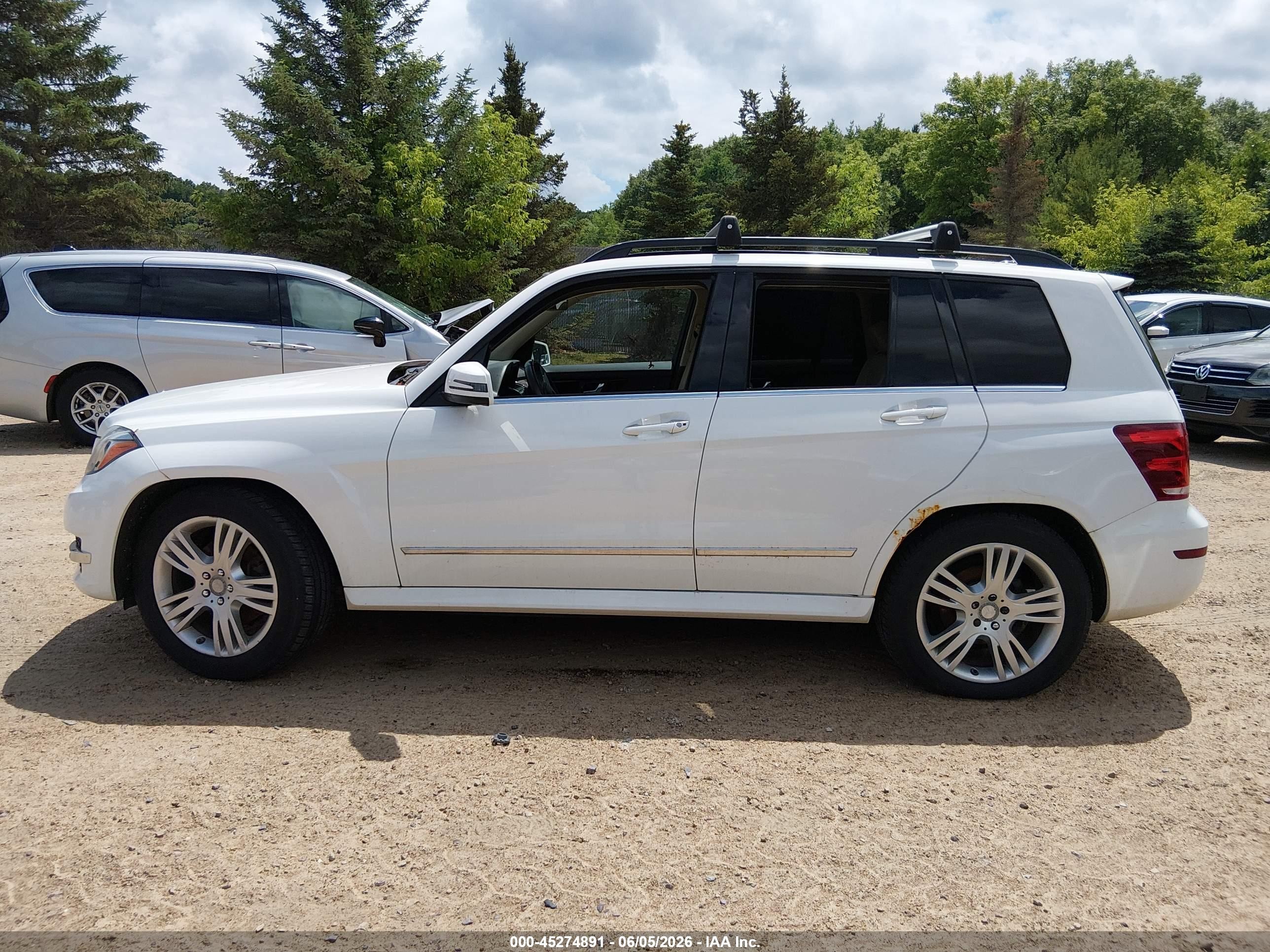 2013 Mercedes-benz Glk 350 4matic White vin: WDCGG8JB1DF983910