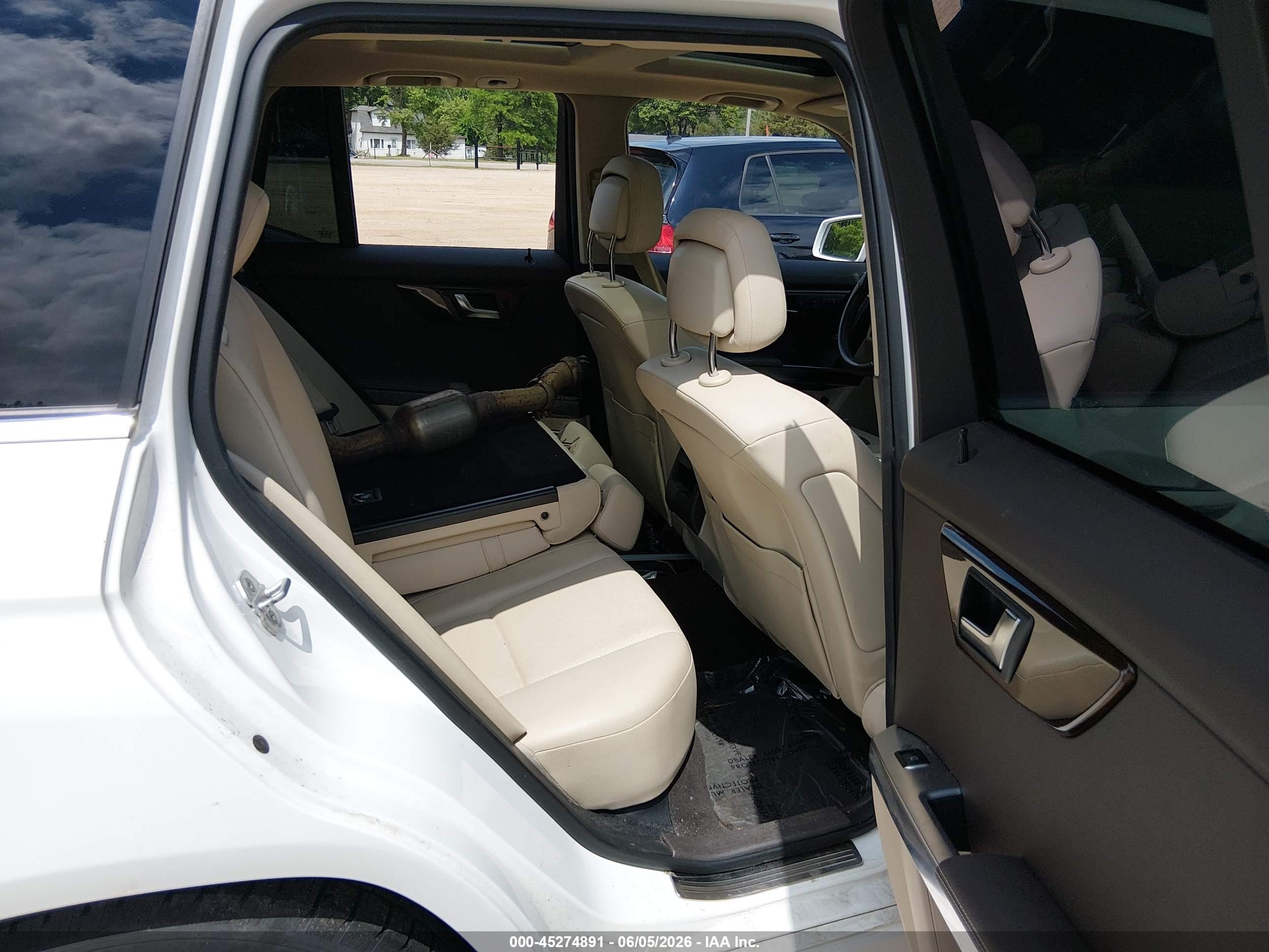 2013 Mercedes-benz Glk 350 4matic White vin: WDCGG8JB1DF983910