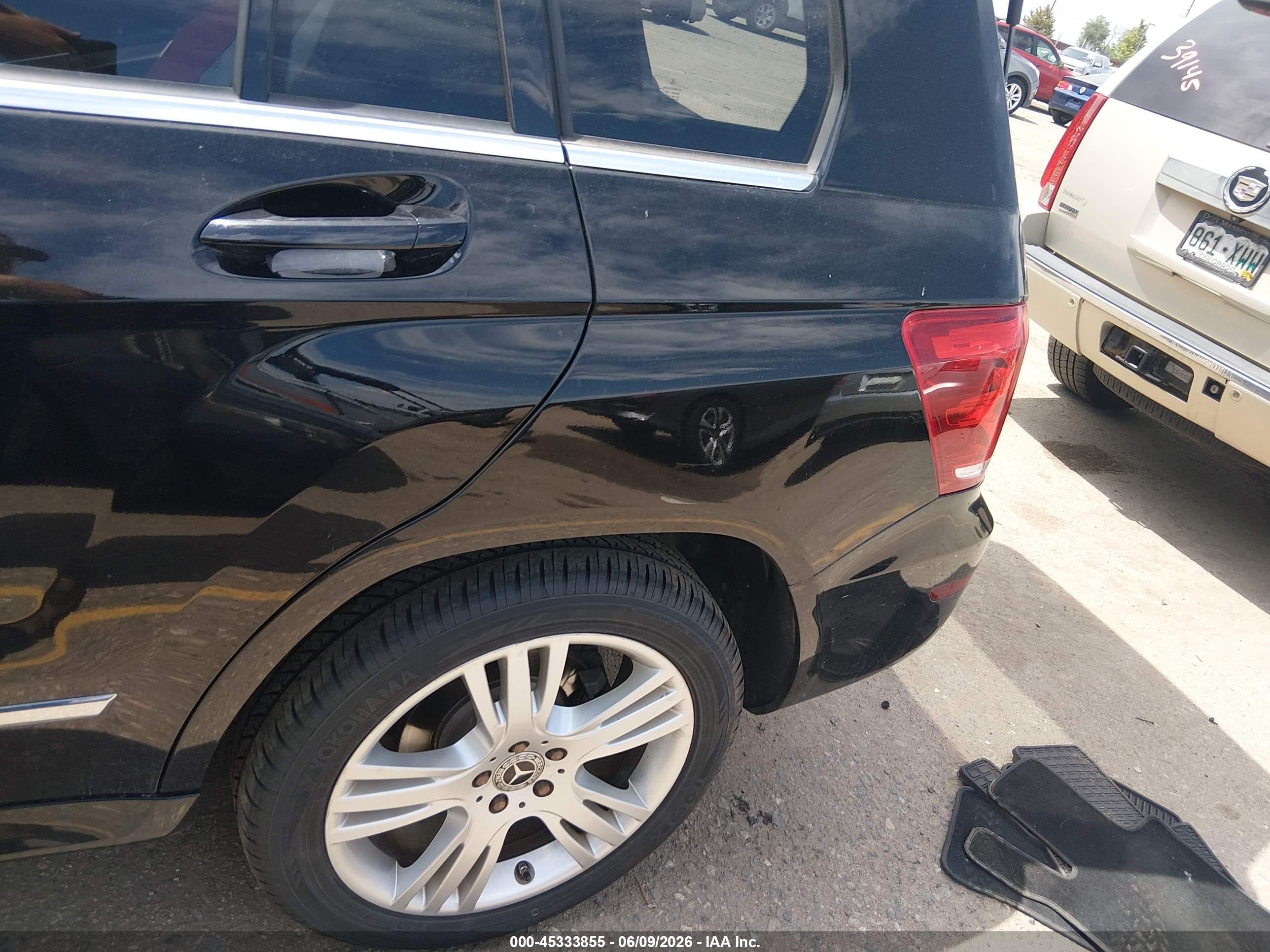 2013 Mercedes-benz Glk 350 4matic Черный vin: WDCGG8JB1DG017812