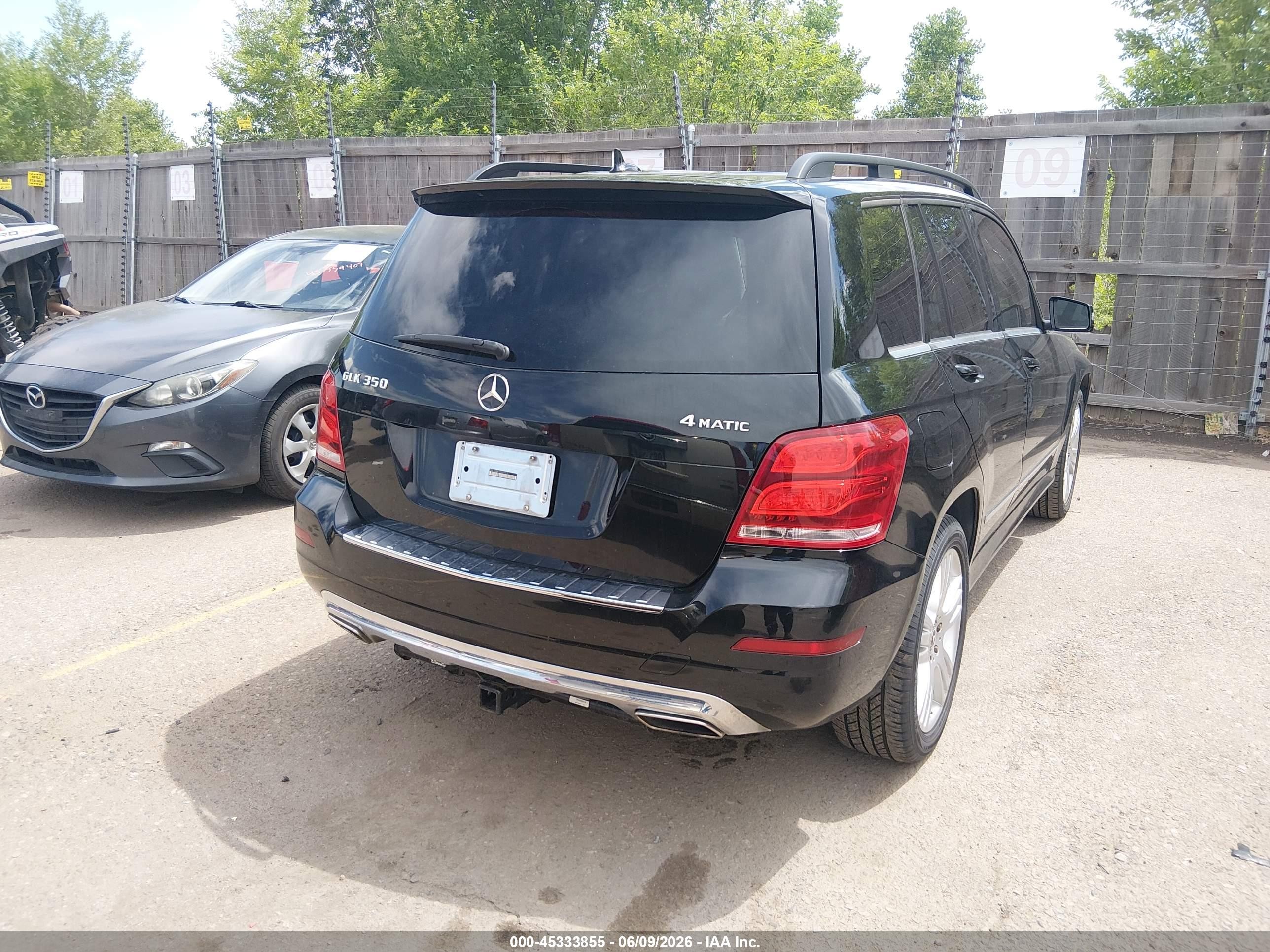 2013 Mercedes-benz Glk 350 4matic Черный vin: WDCGG8JB1DG017812
