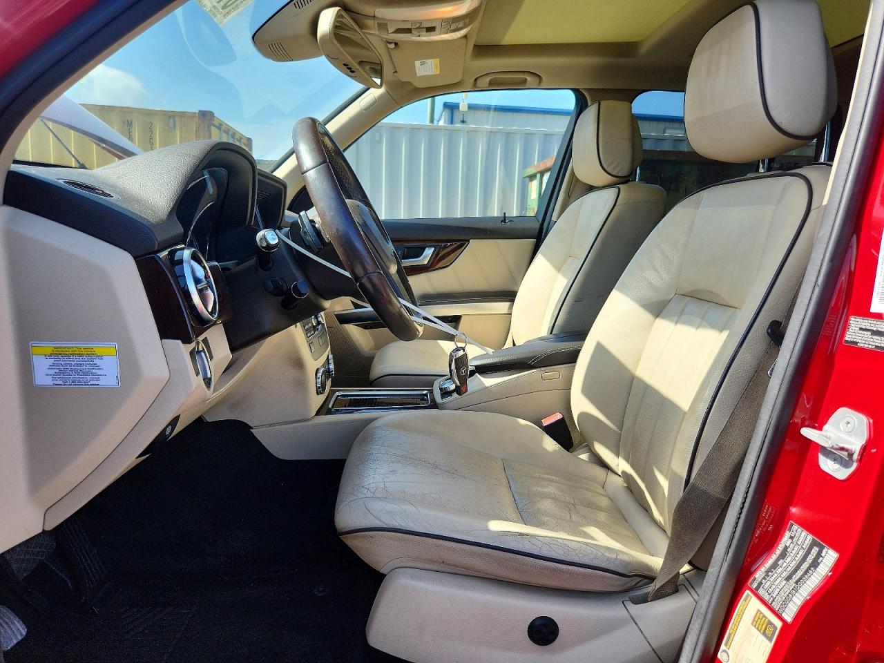 2013 Mercedes-benz Glk 350 4matic Red vin: WDCGG8JB1DG038482