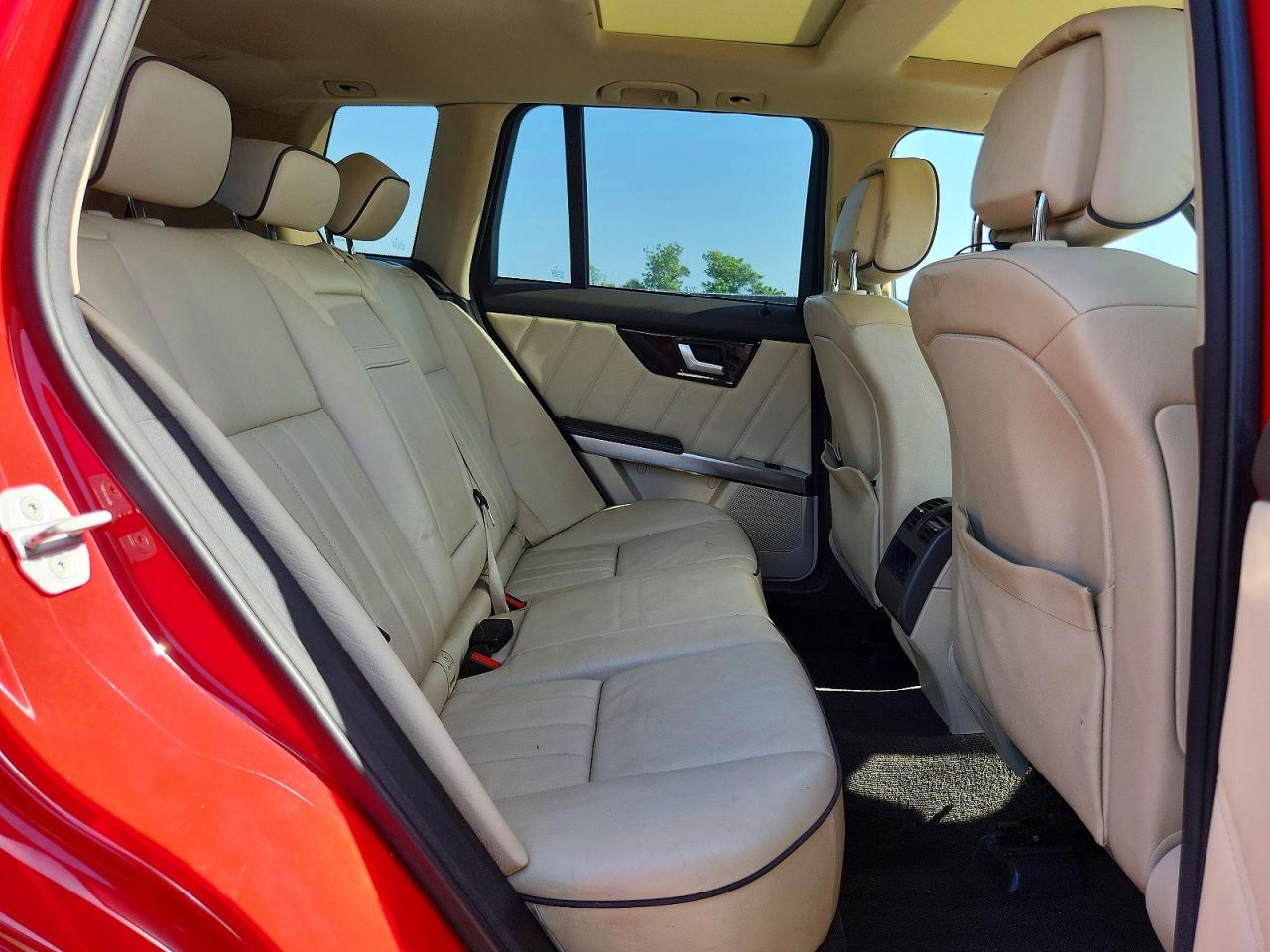 2013 Mercedes-benz Glk 350 4matic Red vin: WDCGG8JB1DG038482
