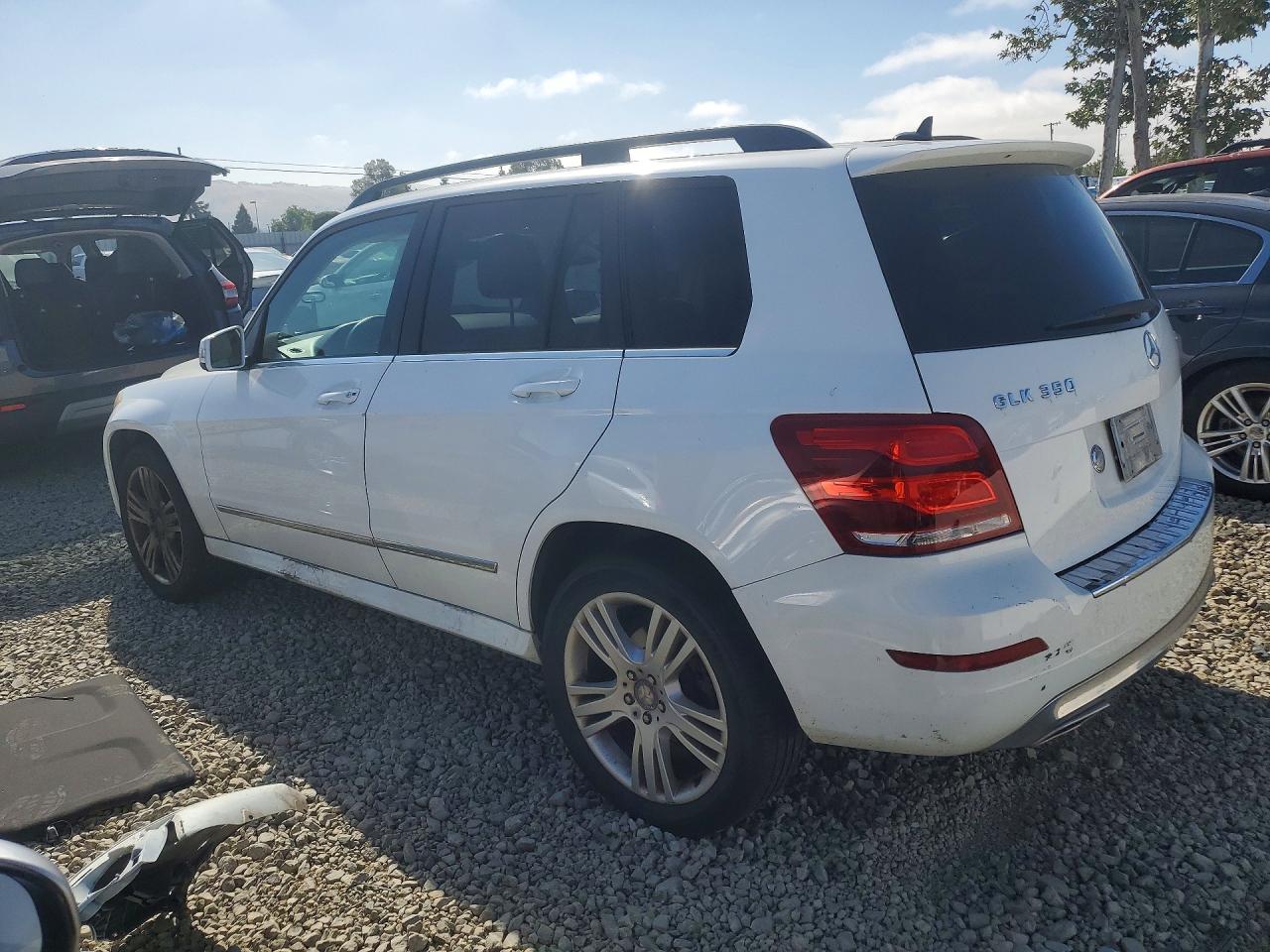 2013 Mercedes-benz Glk 350 4matic White vin: WDCGG8JB1DG097628