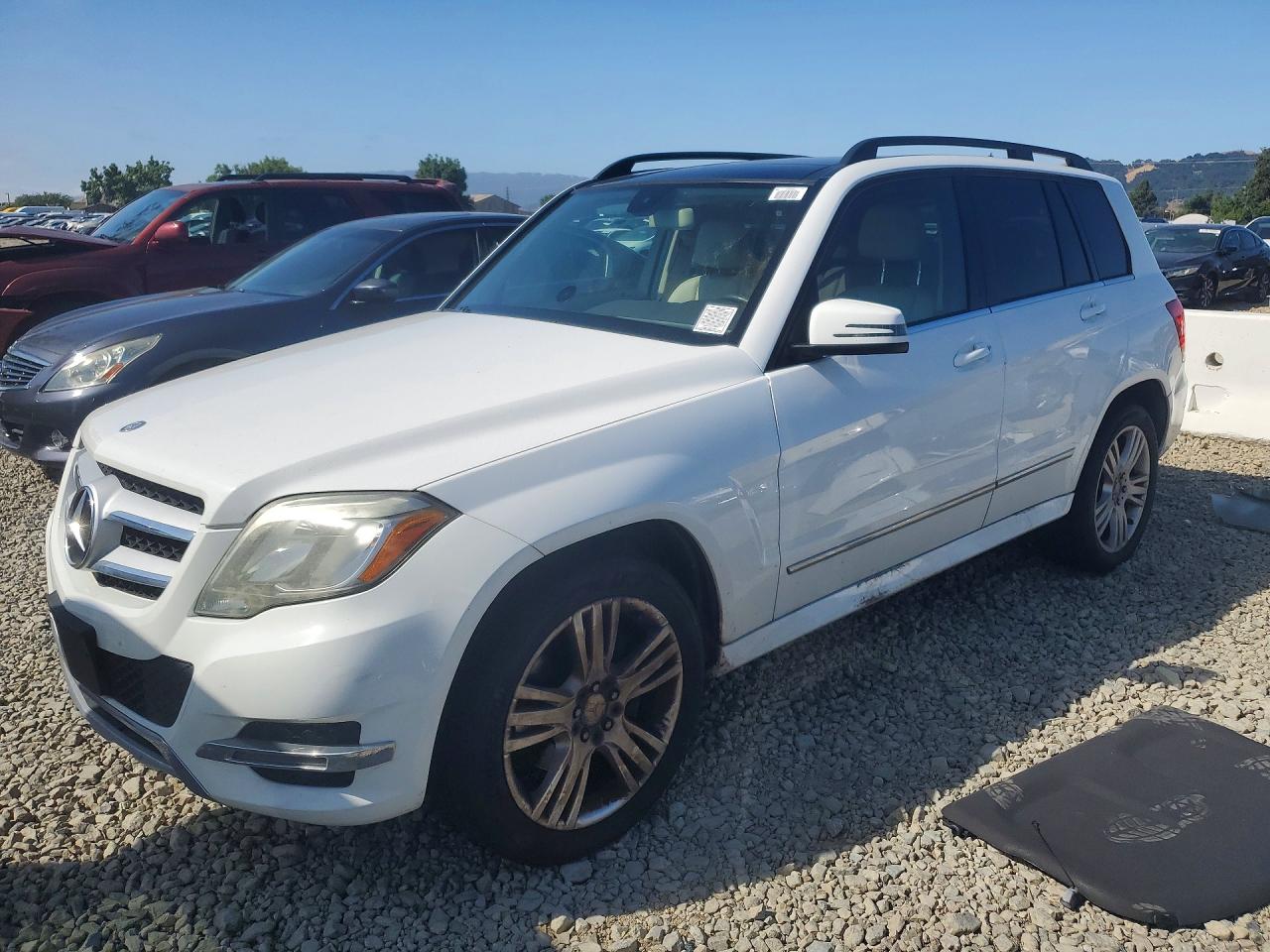 2013 Mercedes-benz Glk 350 4matic White vin: WDCGG8JB1DG097628