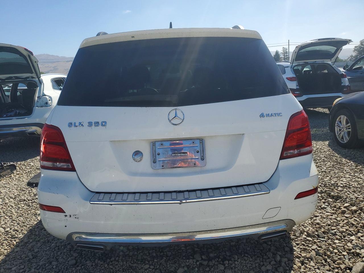 2013 Mercedes-benz Glk 350 4matic White vin: WDCGG8JB1DG097628