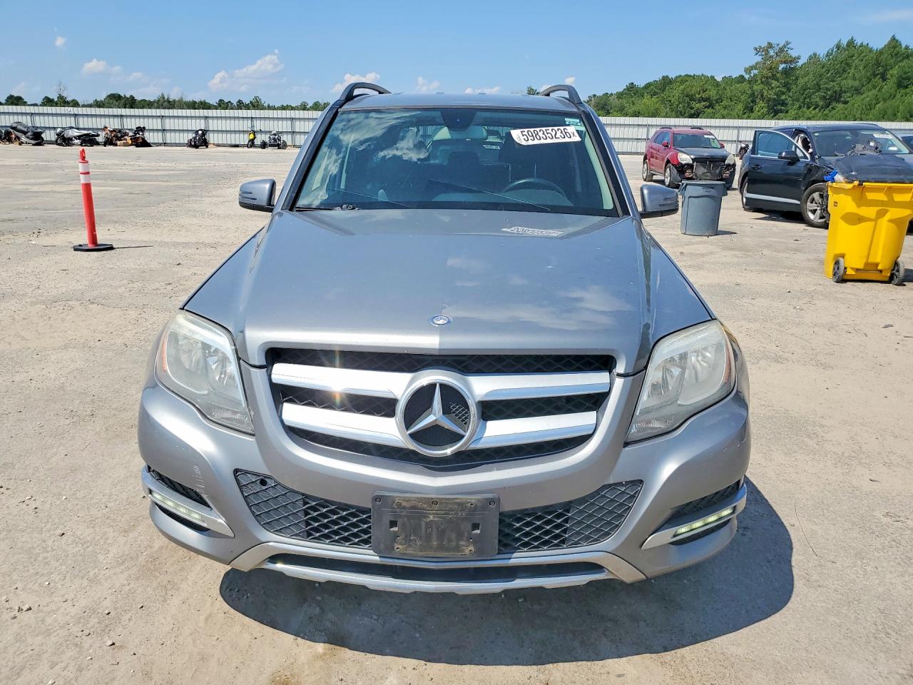 2014 Mercedes-benz Glk 350 4matic Silver vin: WDCGG8JB1EG203772