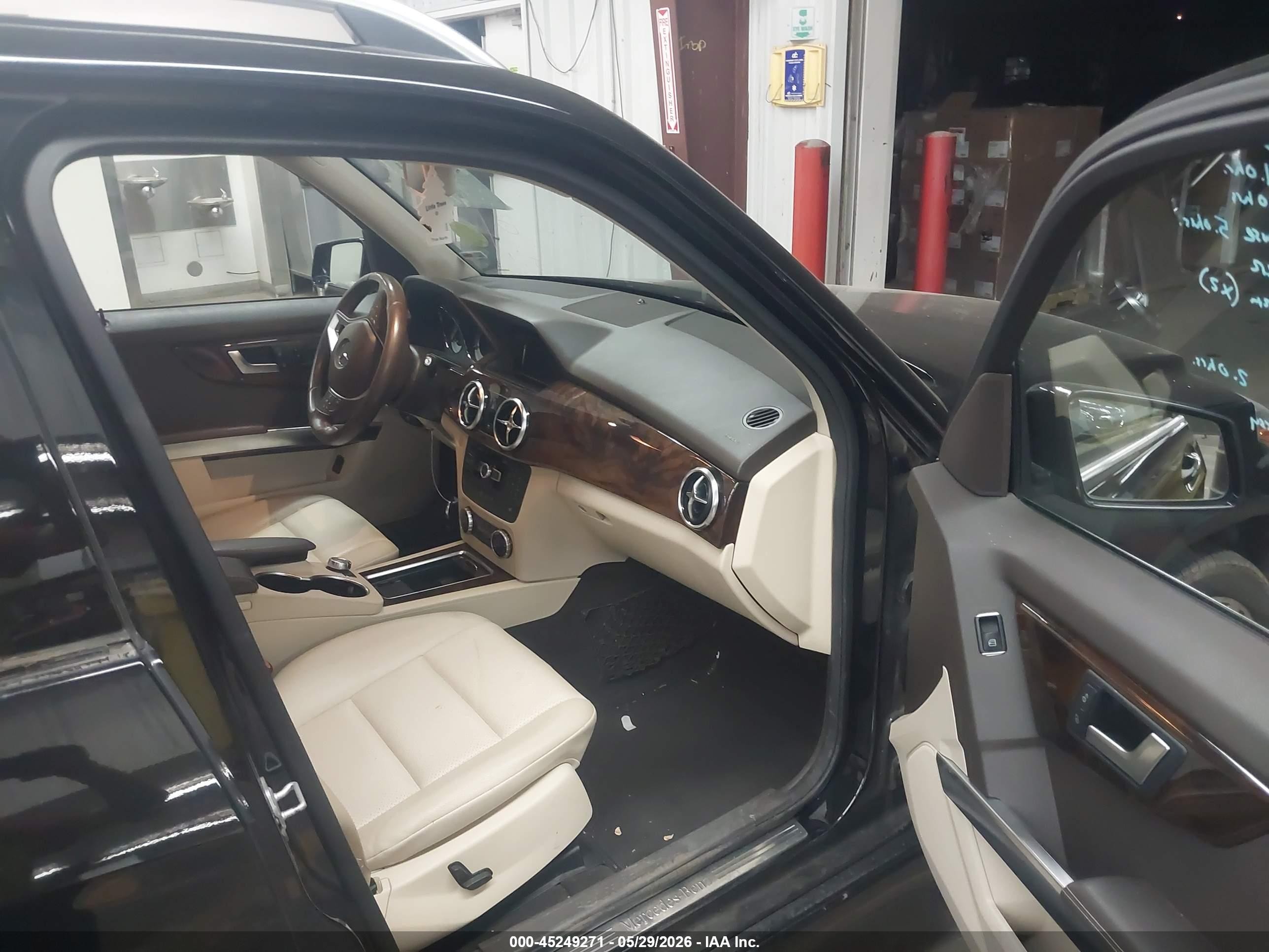 2014 Mercedes-benz Glk 350 4matic Black vin: WDCGG8JB1EG217218