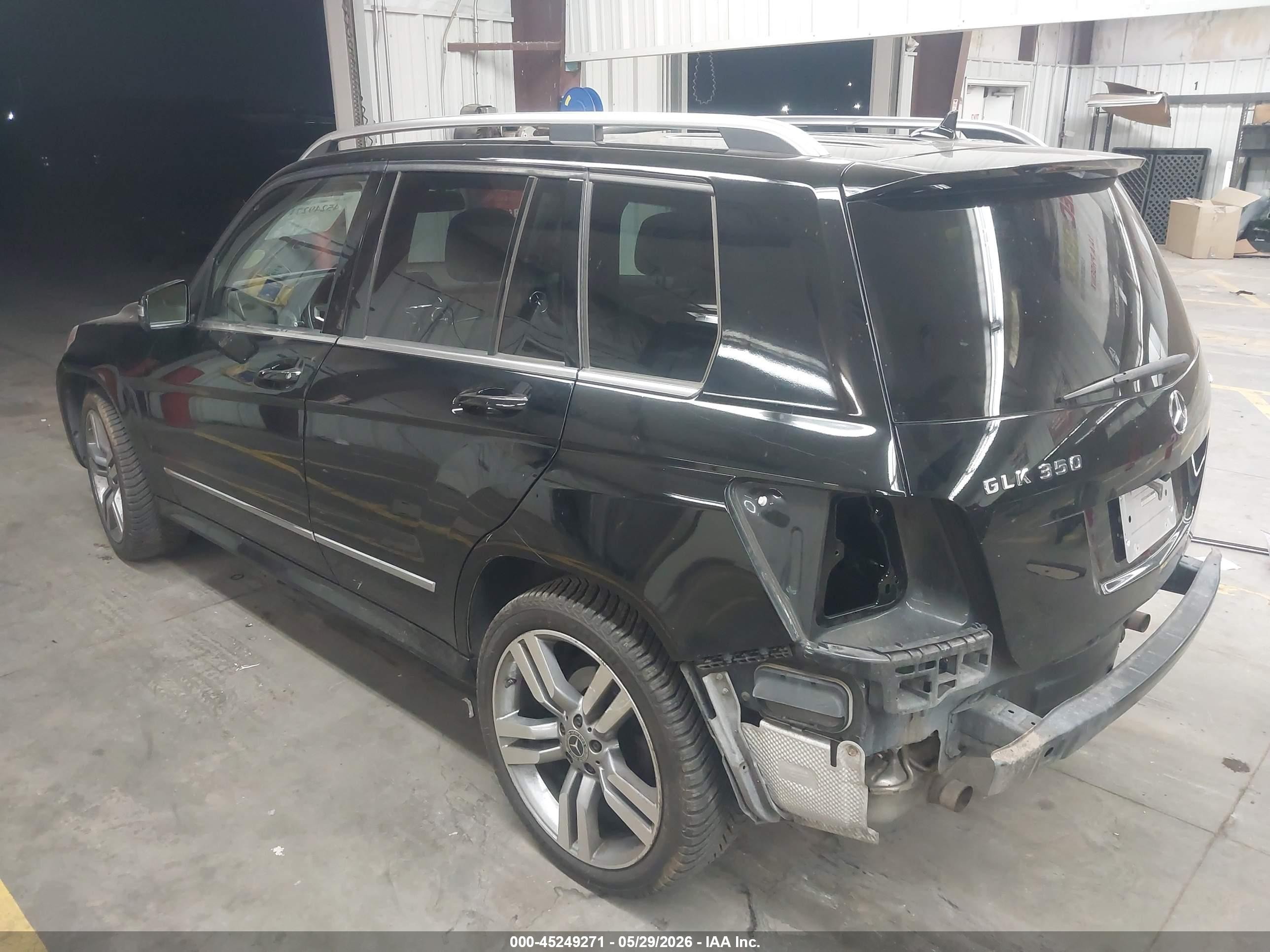 2014 Mercedes-benz Glk 350 4matic Black vin: WDCGG8JB1EG217218