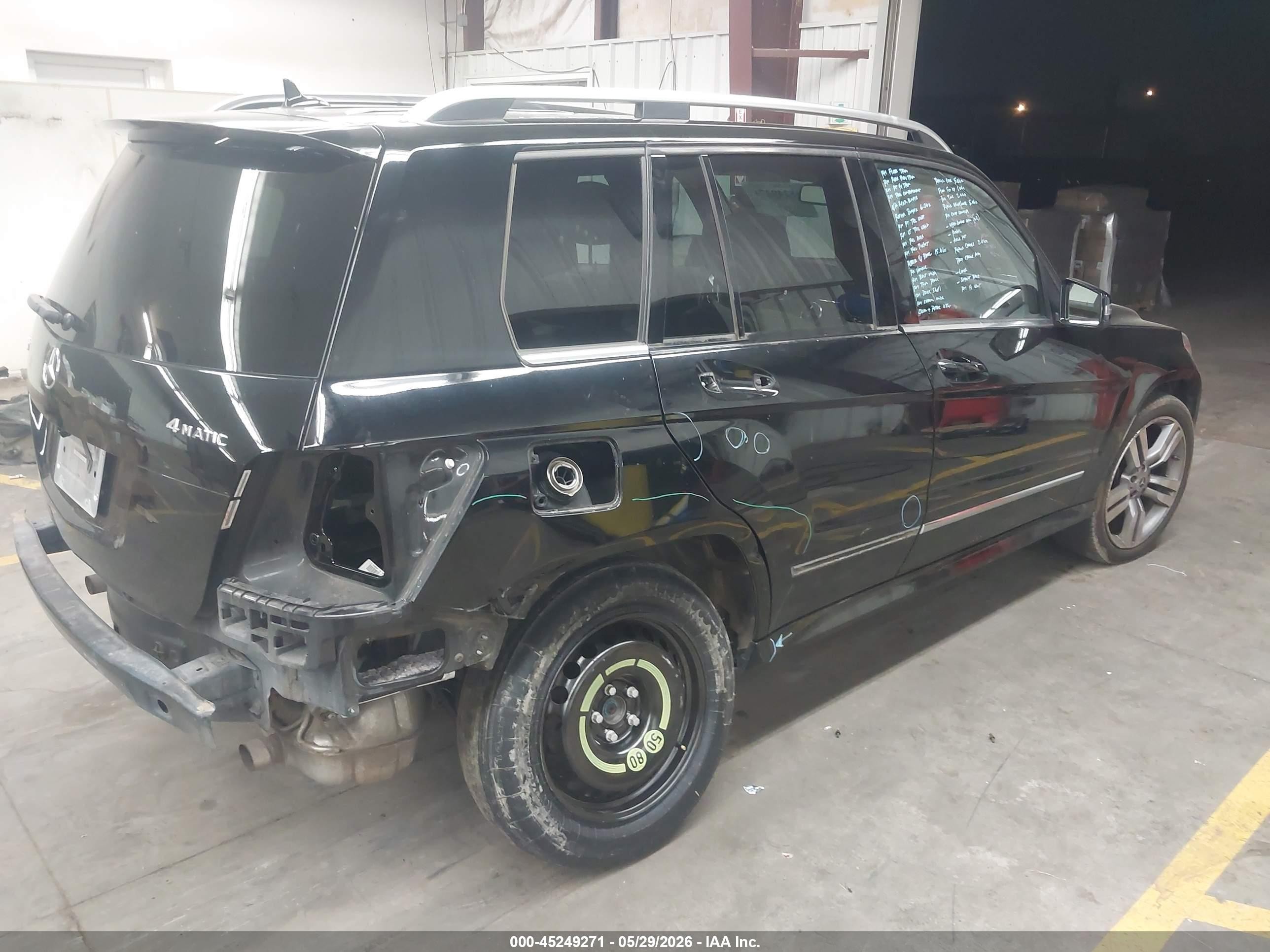 2014 Mercedes-benz Glk 350 4matic Black vin: WDCGG8JB1EG217218