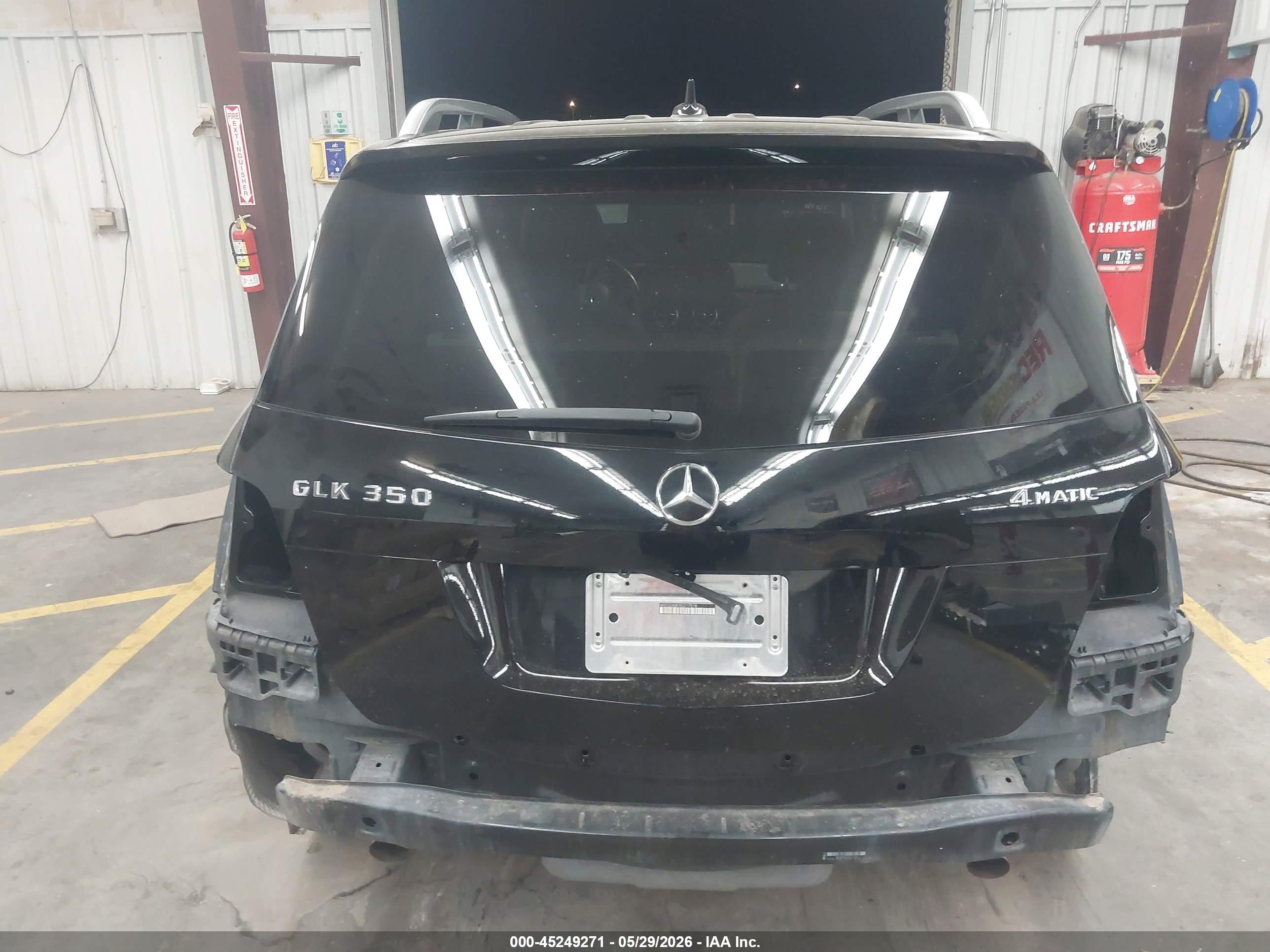 2014 Mercedes-benz Glk 350 4matic Black vin: WDCGG8JB1EG217218