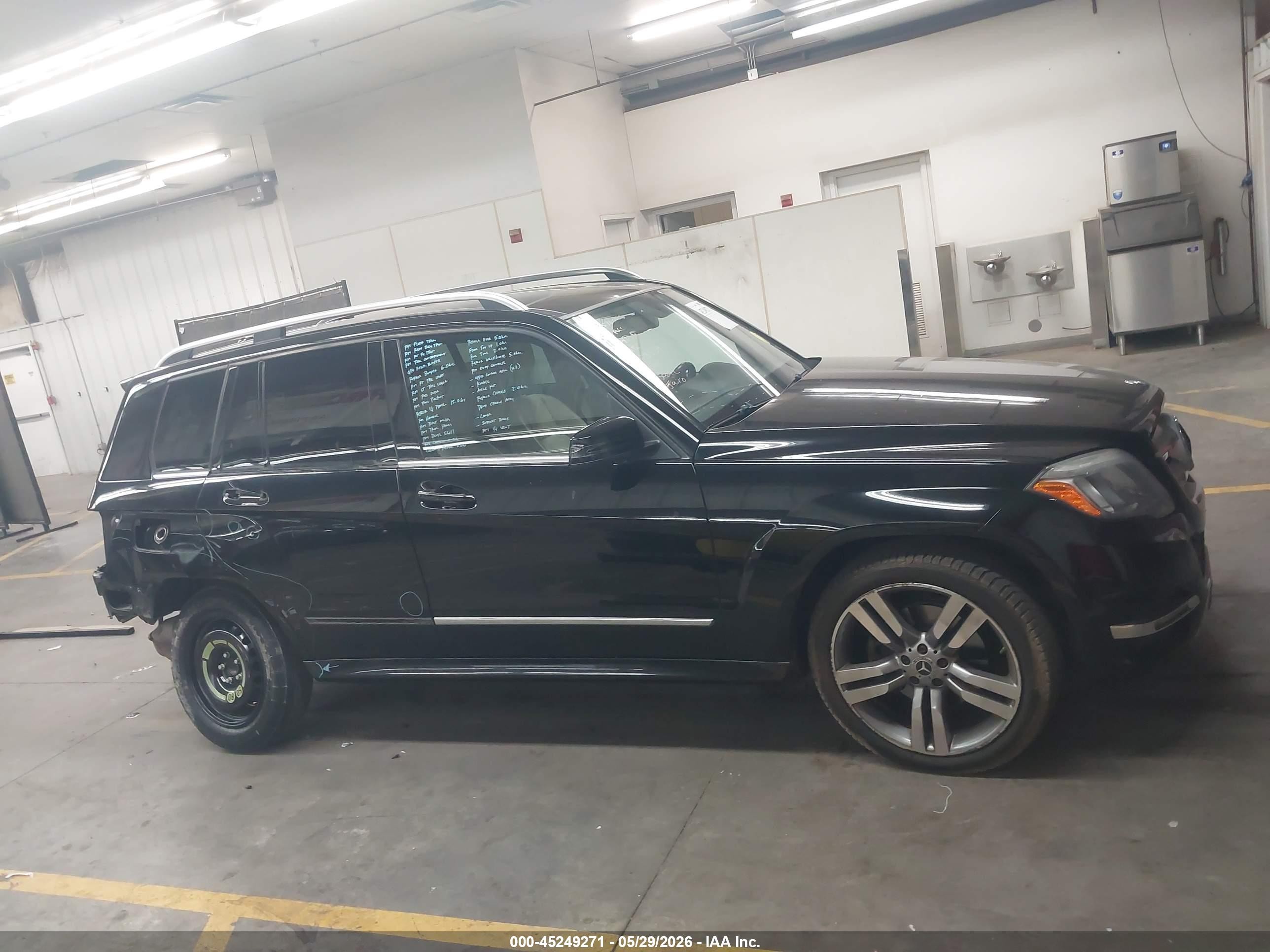 2014 Mercedes-benz Glk 350 4matic Black vin: WDCGG8JB1EG217218