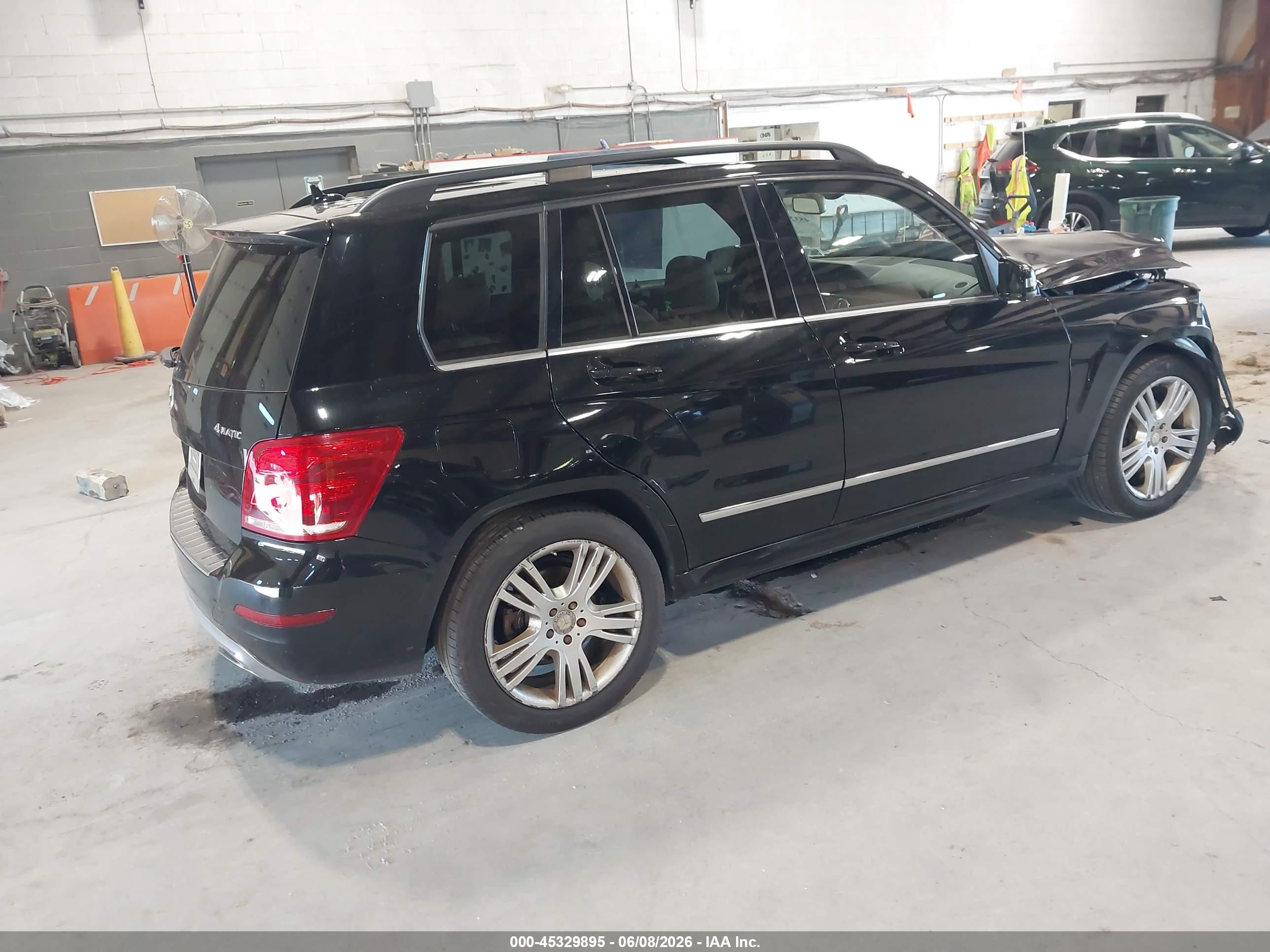 2014 Mercedes-benz Glk 350 4matic Black vin: WDCGG8JB1EG224850