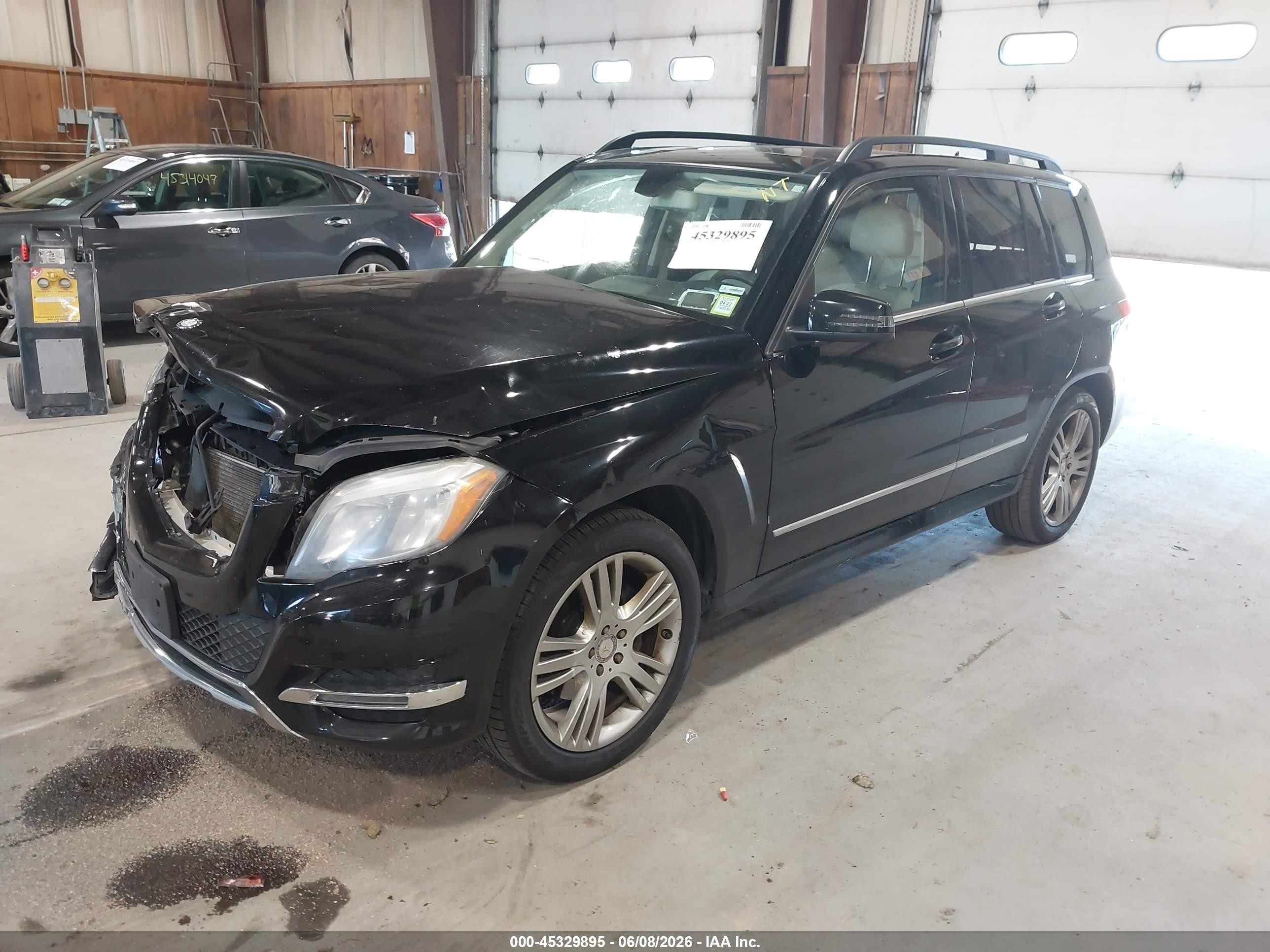 2014 Mercedes-benz Glk 350 4matic Black vin: WDCGG8JB1EG224850