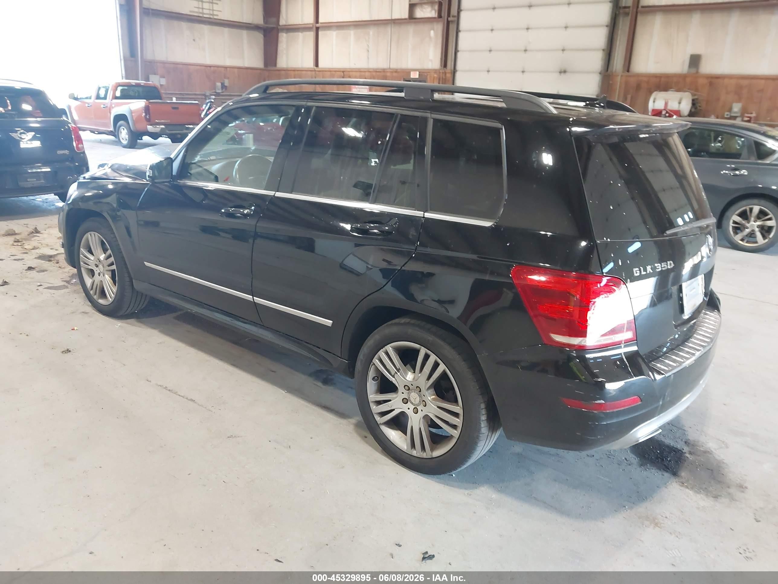 2014 Mercedes-benz Glk 350 4matic Black vin: WDCGG8JB1EG224850