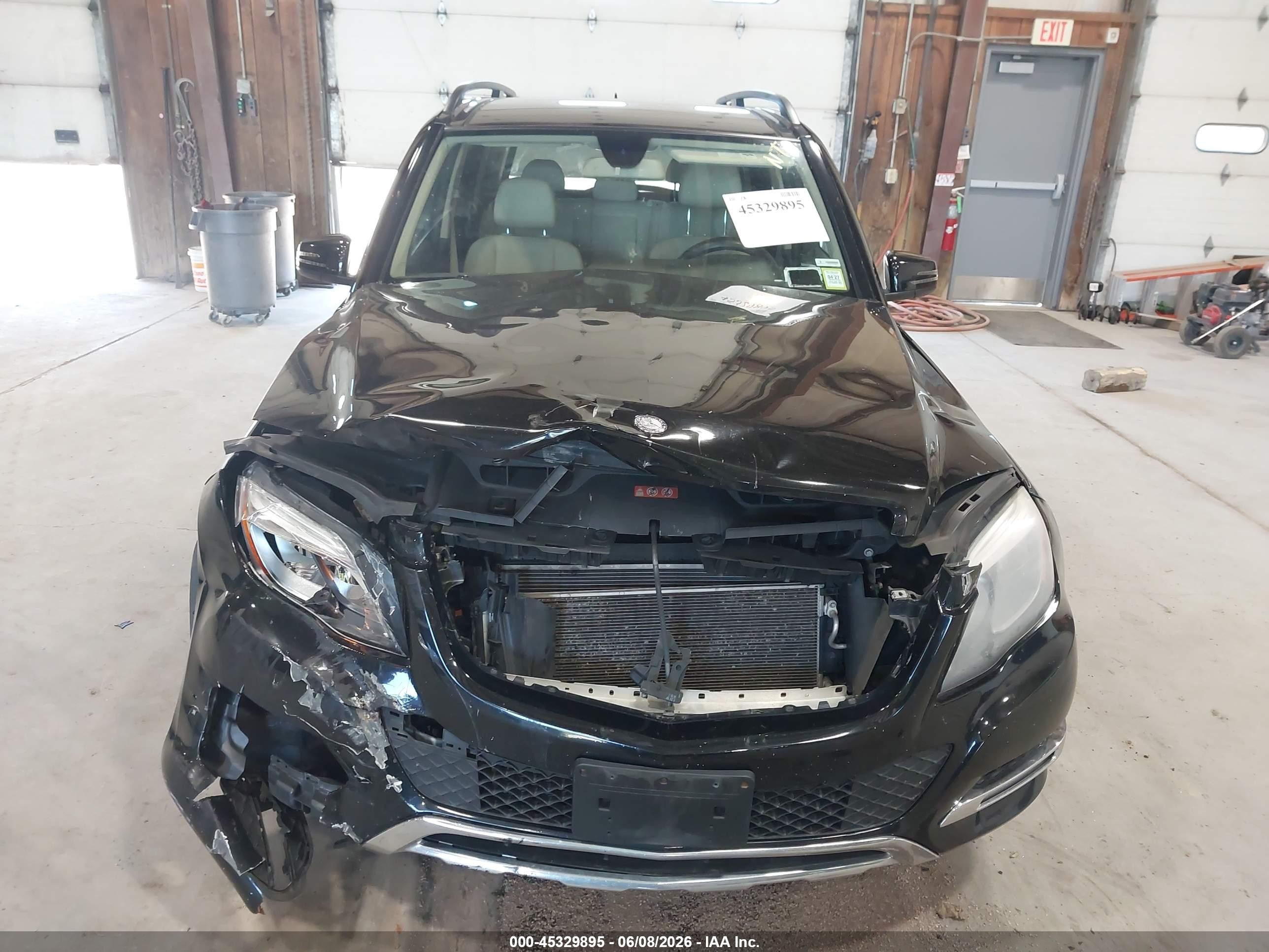 2014 Mercedes-benz Glk 350 4matic Black vin: WDCGG8JB1EG224850