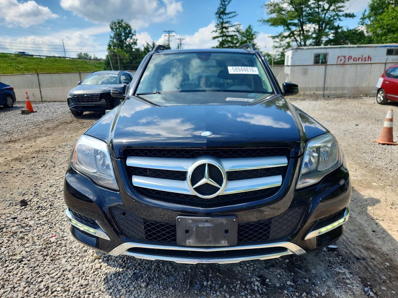 2014 Mercedes-benz Glk 350 4matic Black vin: WDCGG8JB1EG264801