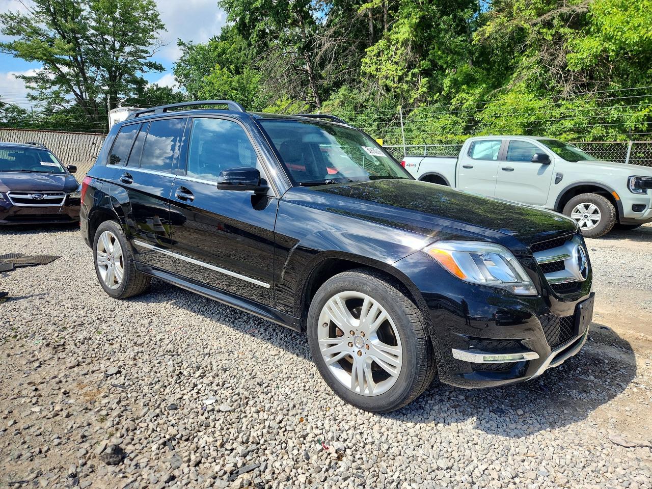 2014 Mercedes-benz Glk 350 4matic Black vin: WDCGG8JB1EG264801