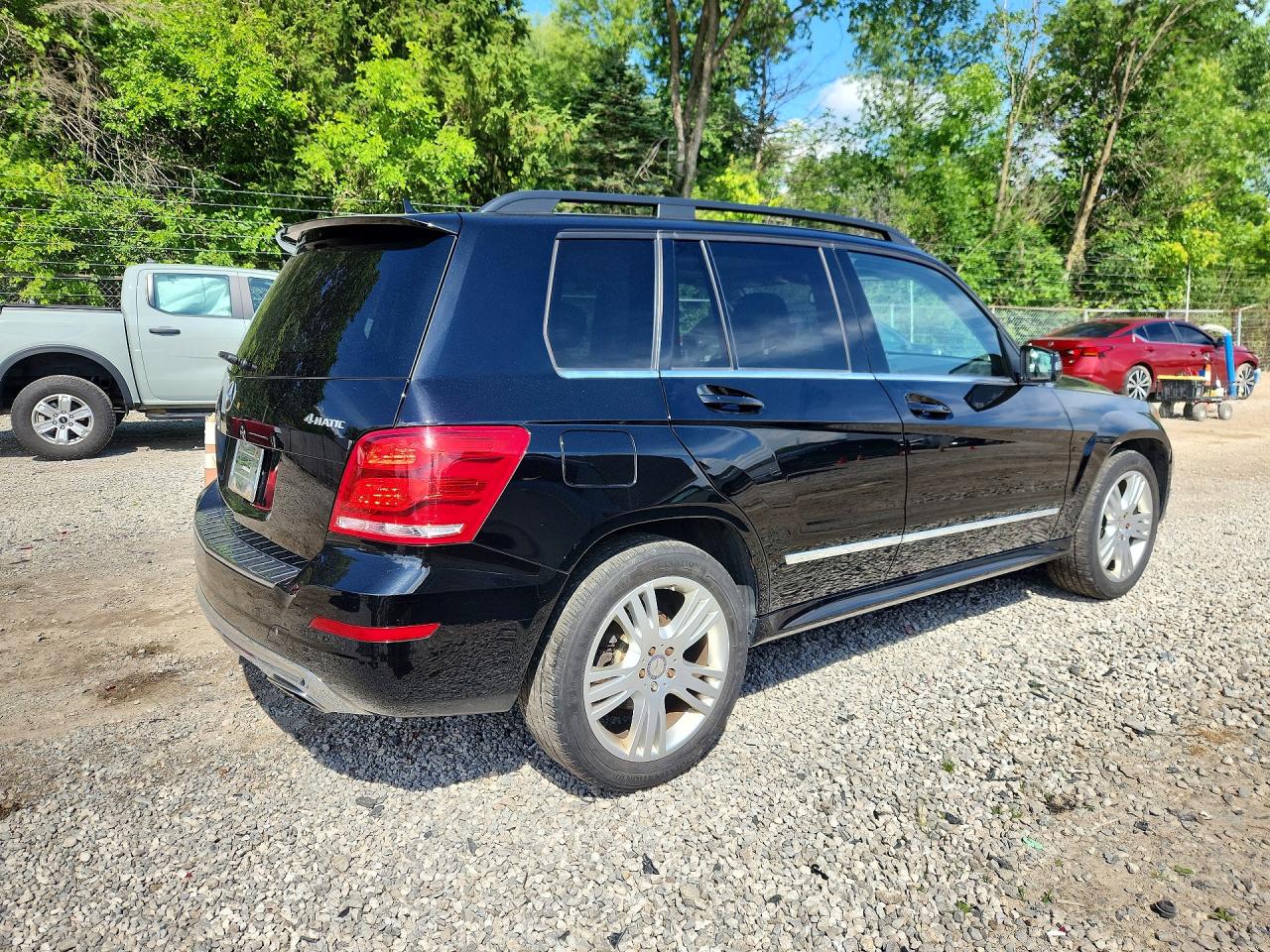 2014 Mercedes-benz Glk 350 4matic Black vin: WDCGG8JB1EG264801