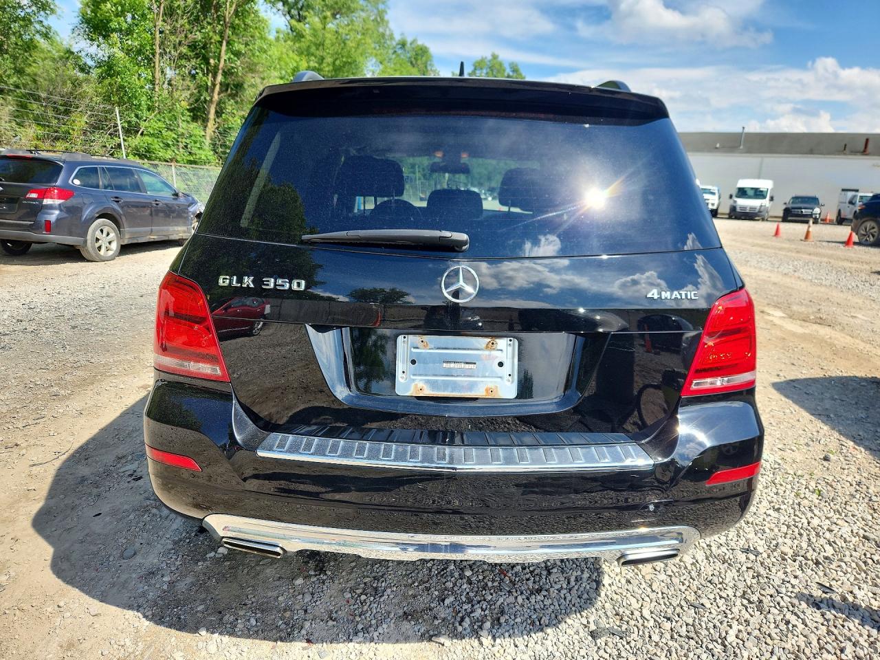 2014 Mercedes-benz Glk 350 4matic Black vin: WDCGG8JB1EG264801