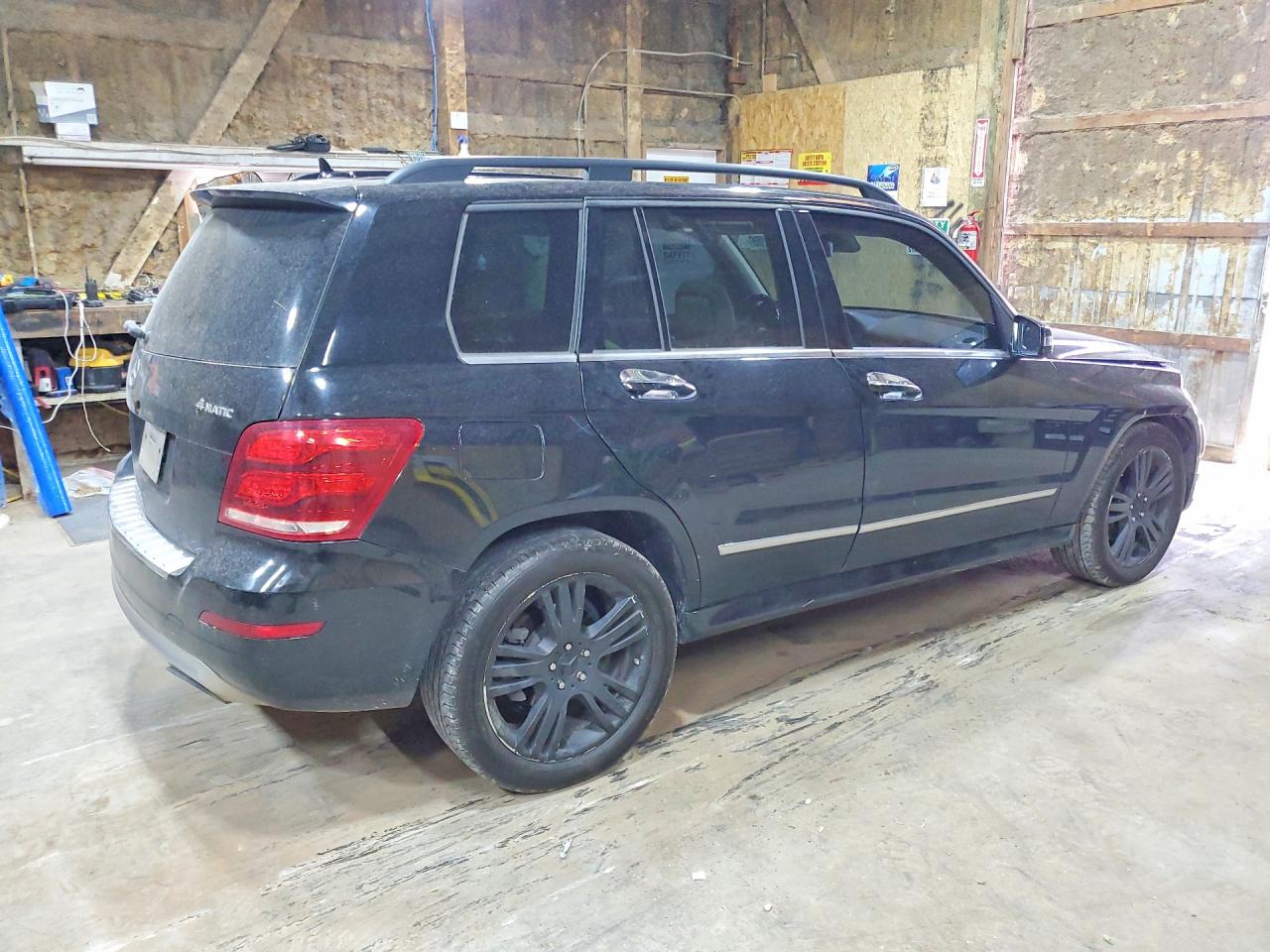 2014 Mercedes-benz Glk 350 4matic Black vin: WDCGG8JB1EG294610
