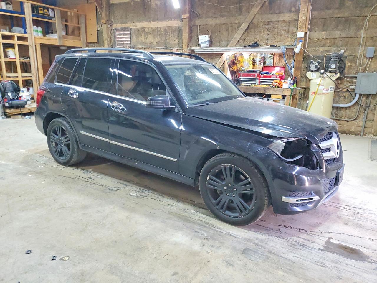 2014 Mercedes-benz Glk 350 4matic Black vin: WDCGG8JB1EG294610