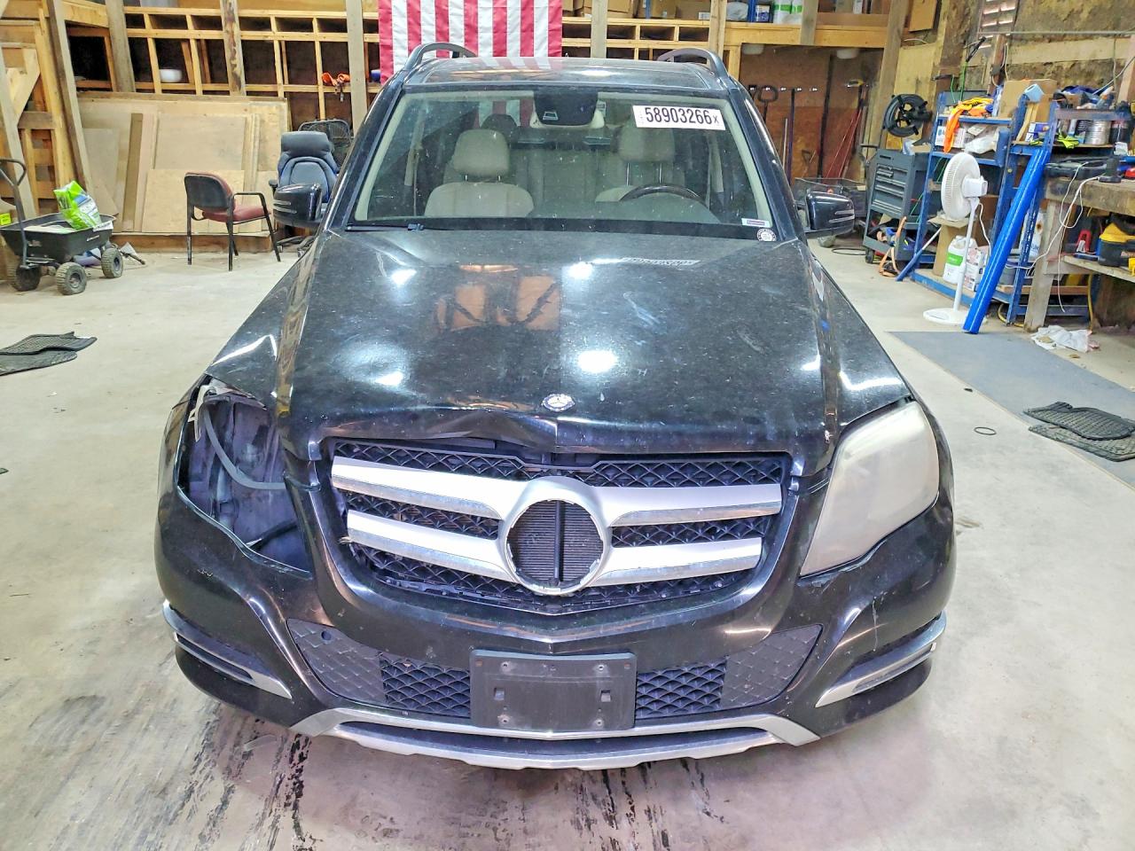 2014 Mercedes-benz Glk 350 4matic Black vin: WDCGG8JB1EG294610