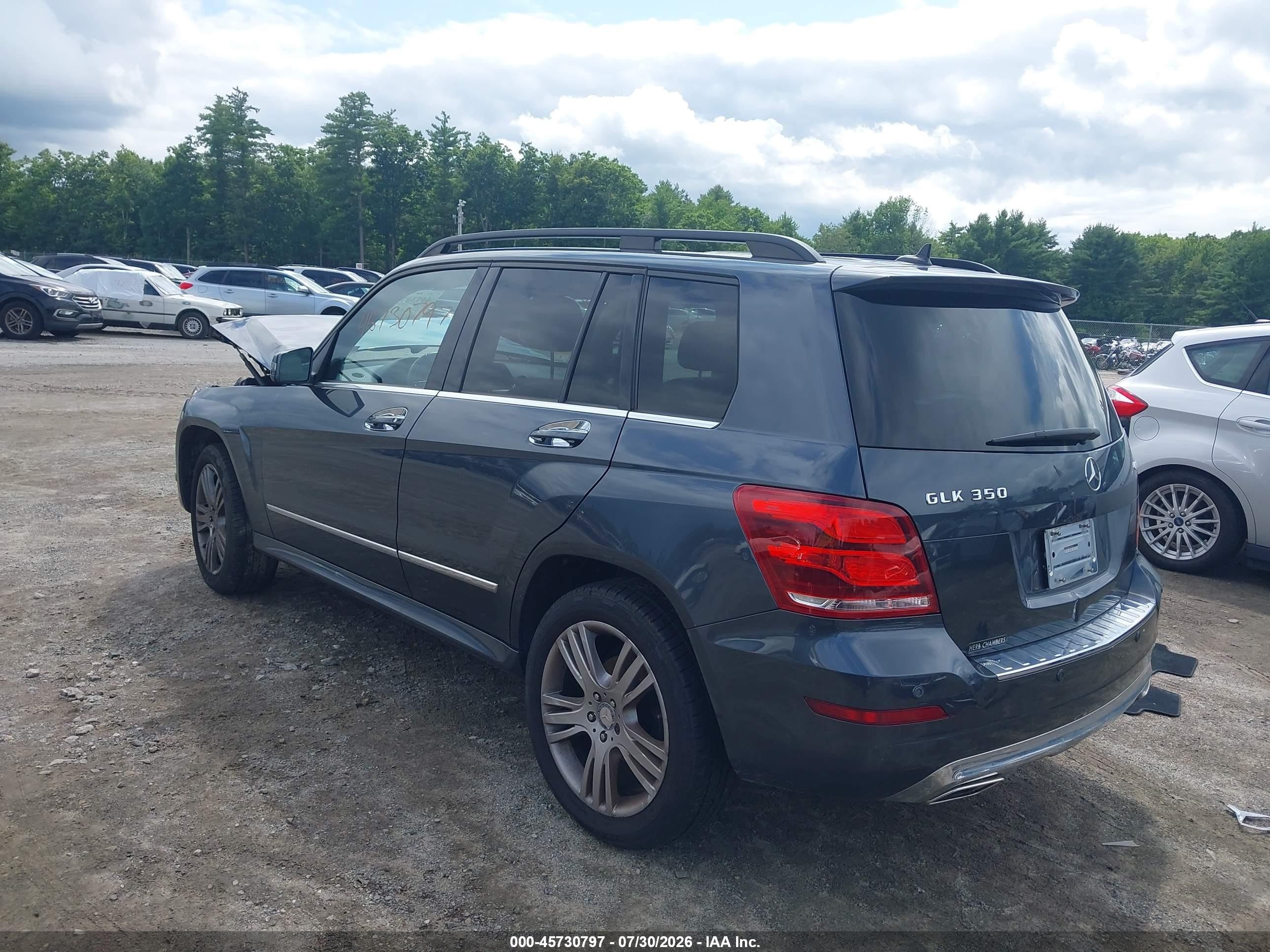2014 Mercedes-benz Glk 350 4matic Gray vin: WDCGG8JB1EG313561