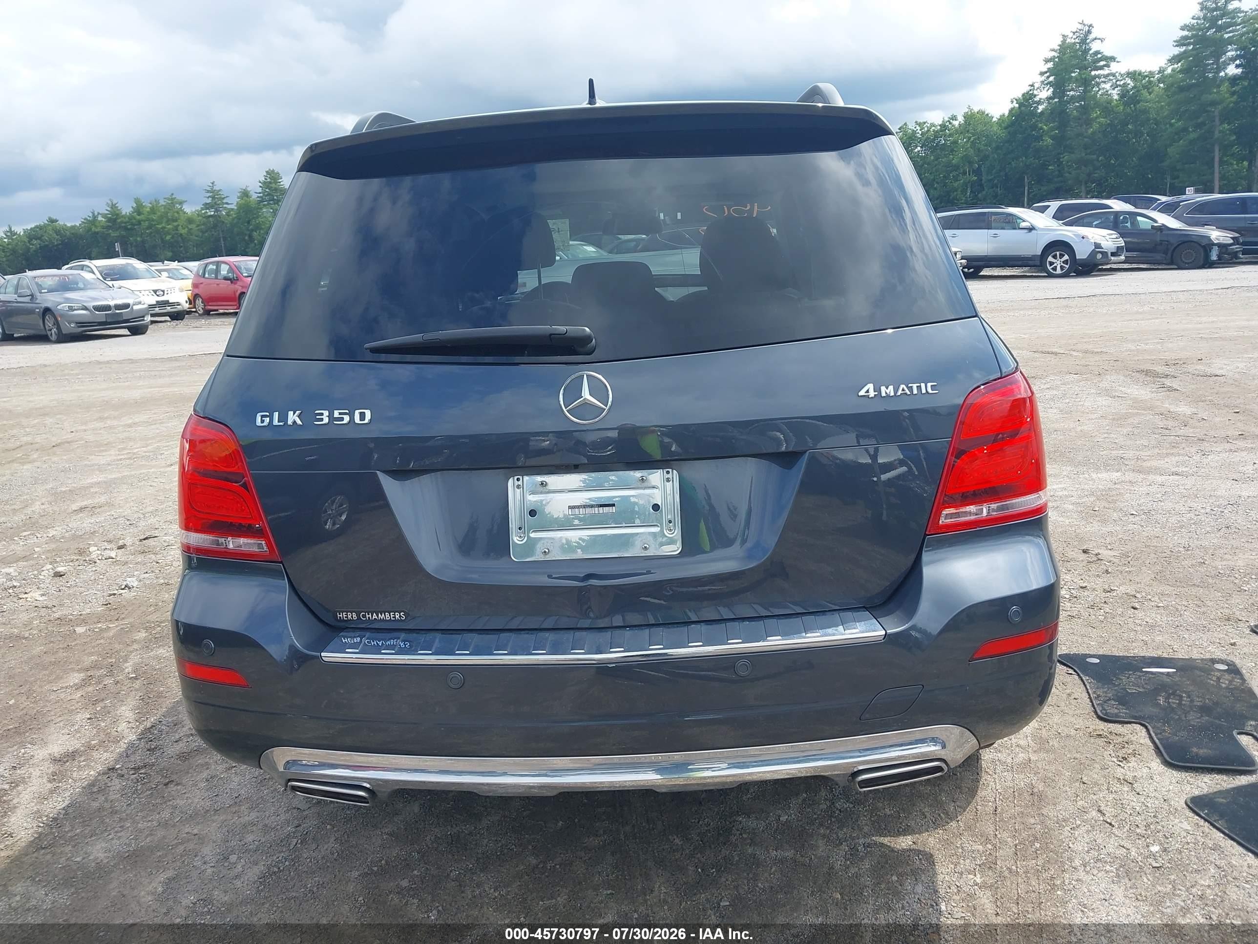 2014 Mercedes-benz Glk 350 4matic Gray vin: WDCGG8JB1EG313561