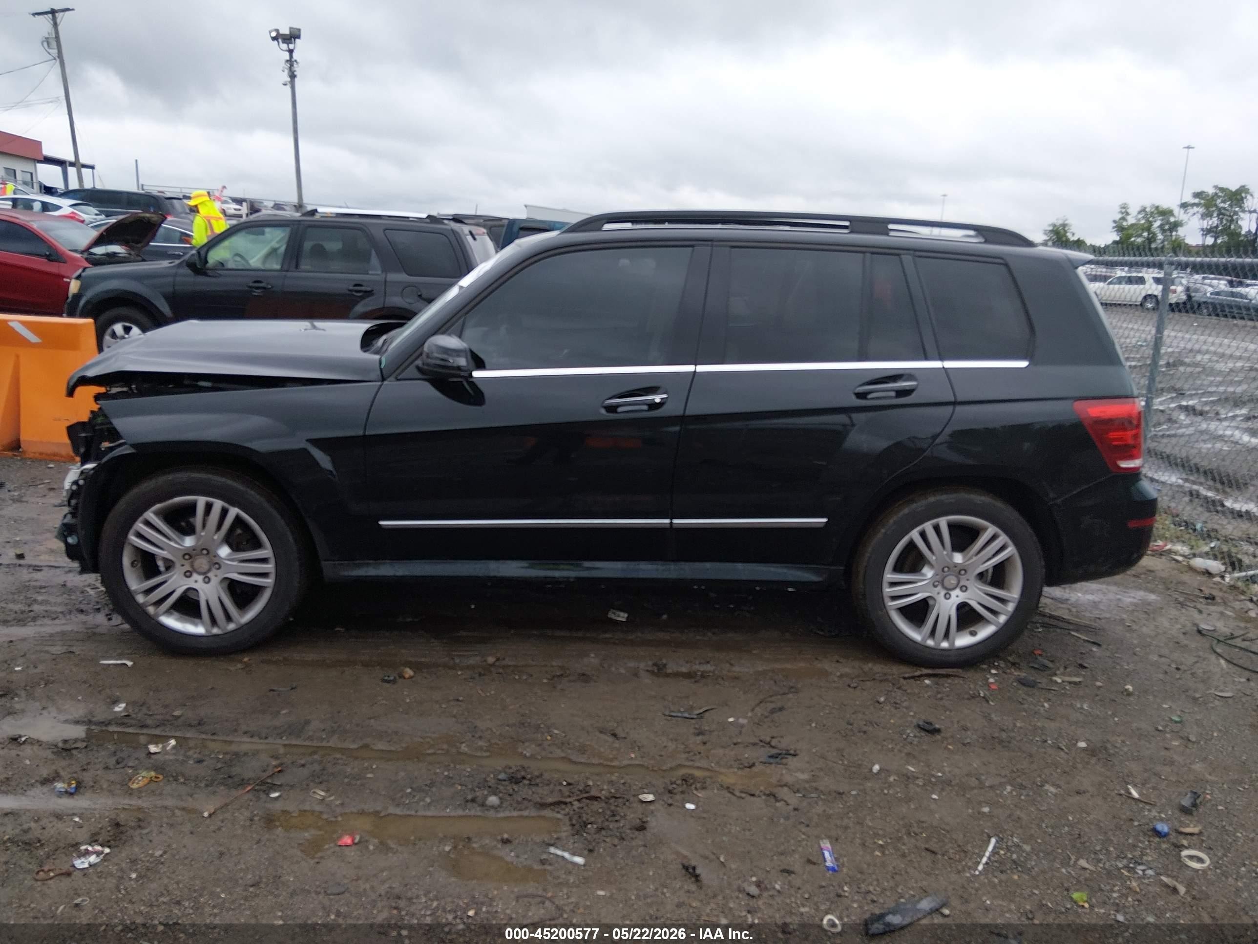 2014 Mercedes-benz Glk 350 4matic Dark Blue vin: WDCGG8JB1EG320705
