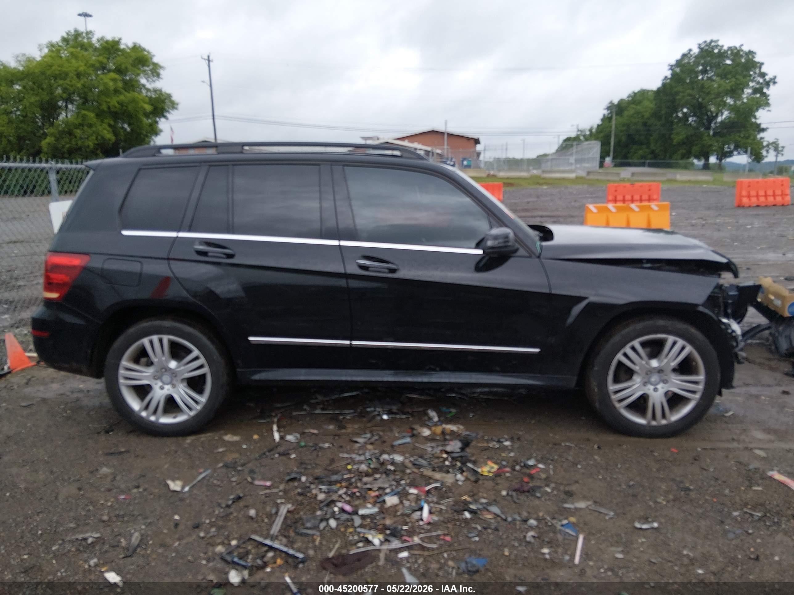 2014 Mercedes-benz Glk 350 4matic Dark Blue vin: WDCGG8JB1EG320705