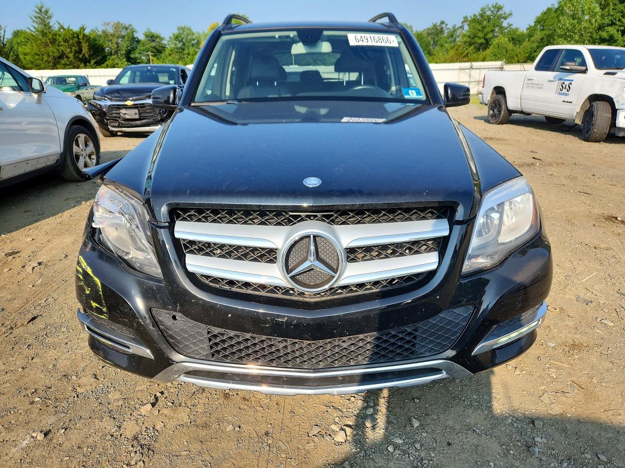 2014 Mercedes-benz Glk 350 4matic Black vin: WDCGG8JB1EG334572