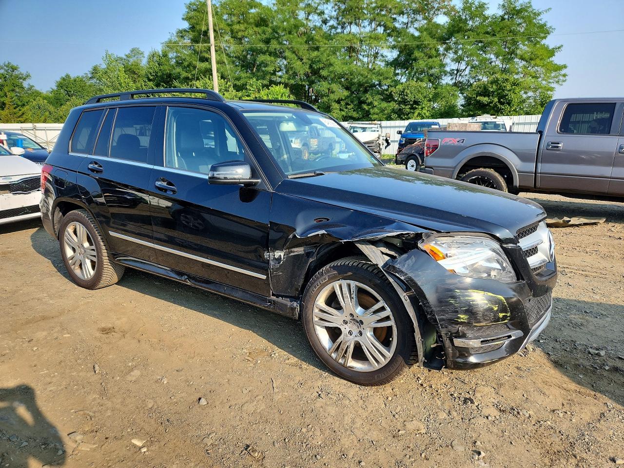 2014 Mercedes-benz Glk 350 4matic Black vin: WDCGG8JB1EG334572