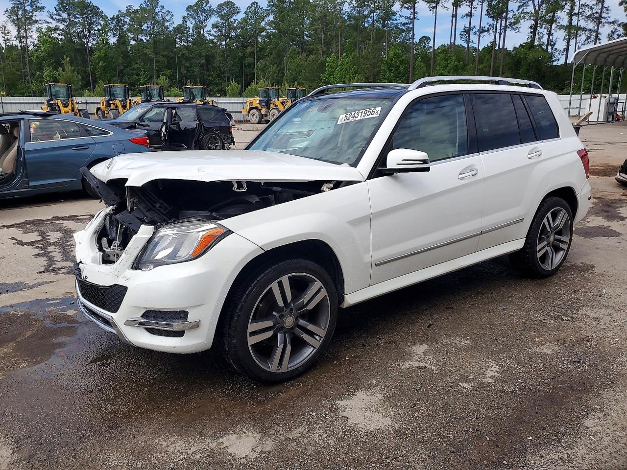 2015 Mercedes-benz Glk 350 4matic Белый vin: WDCGG8JB1FG340809