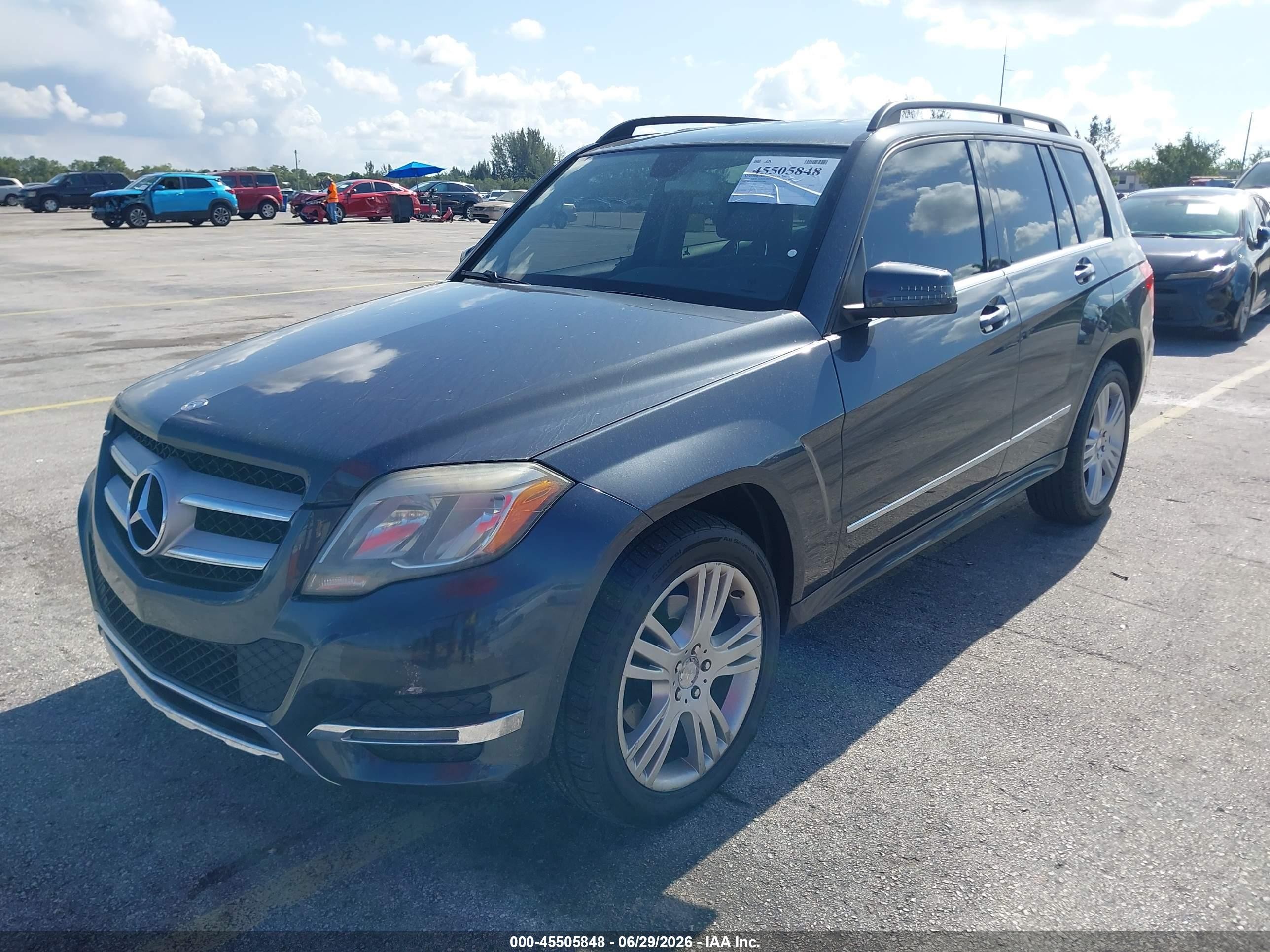 2015 Mercedes-benz Glk 350 4matic Gray vin: WDCGG8JB1FG343869