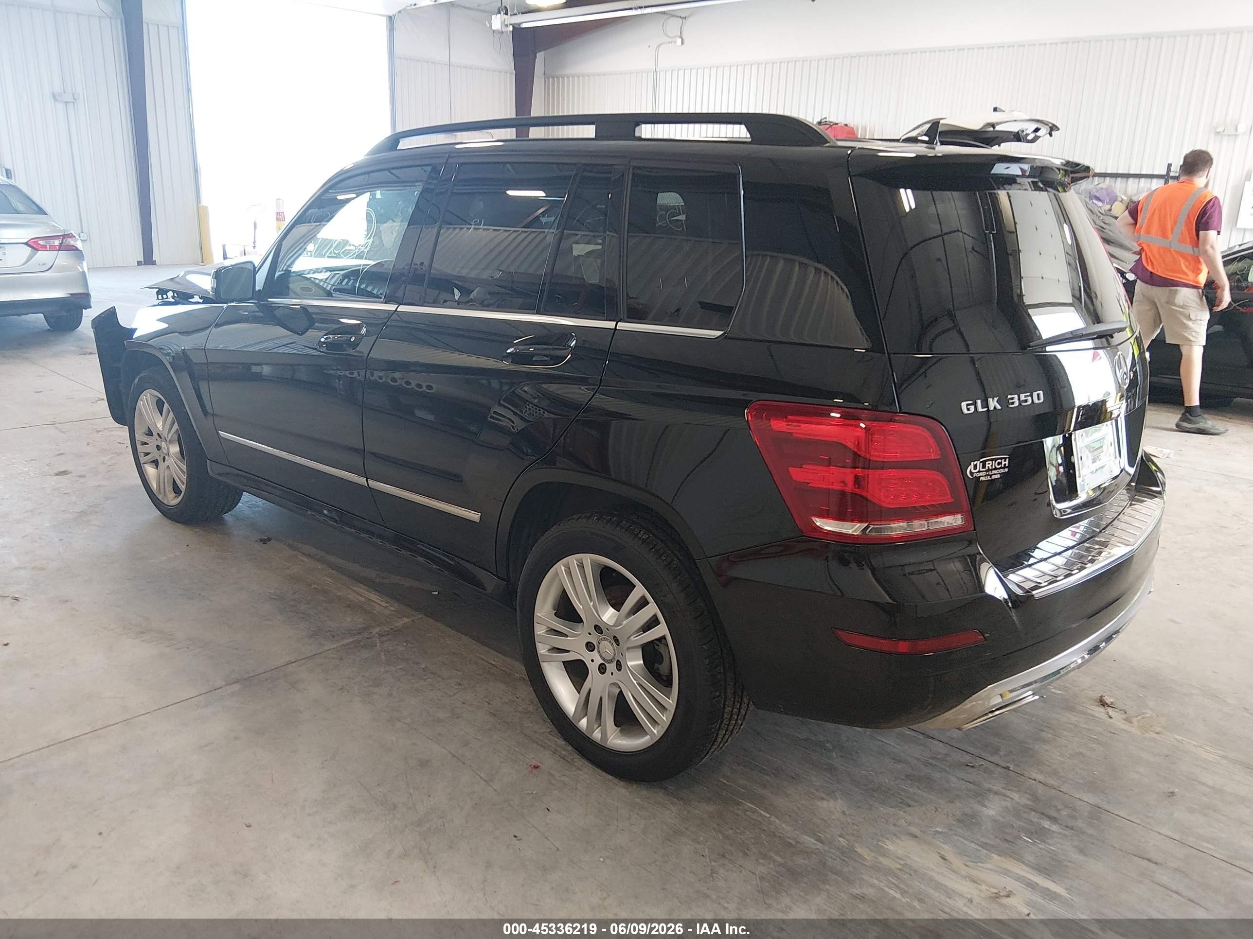 2015 Mercedes-benz Glk 350 4matic Black vin: WDCGG8JB1FG381750
